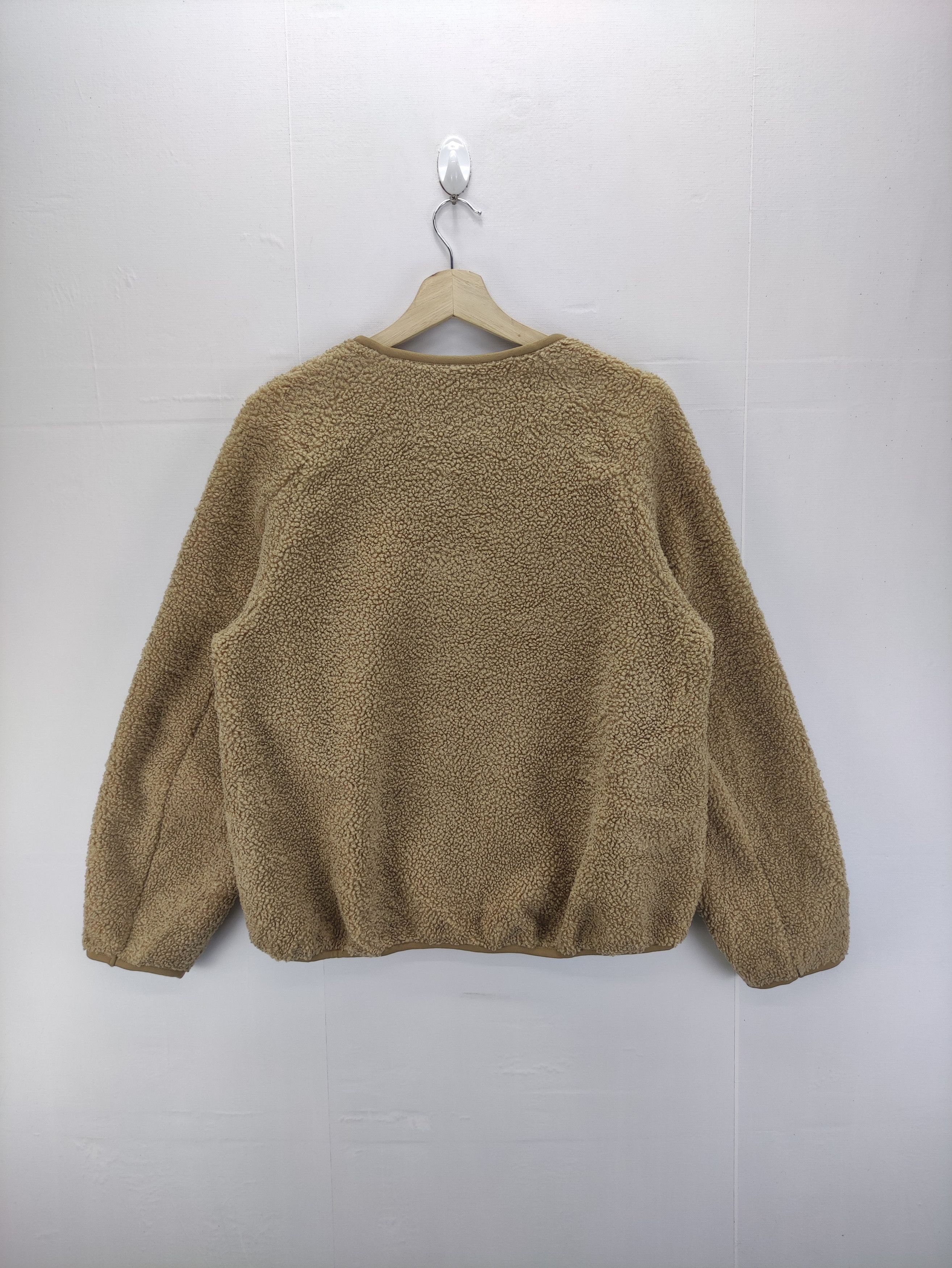 Uniqlo Vintage Uniqlo Sherpa Cardigan Jacket Zipper Size M / US 6-8 / IT 42-44 - 8 Thumbnail