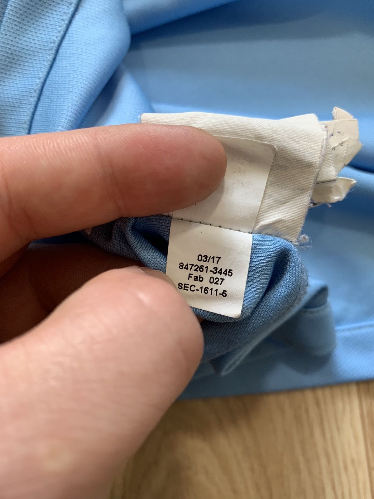 Nike 2016/17 Manchester City #33 G.Jesus Soccer Jersey Size US XXL / EU 58 / 5 - 17 Thumbnail