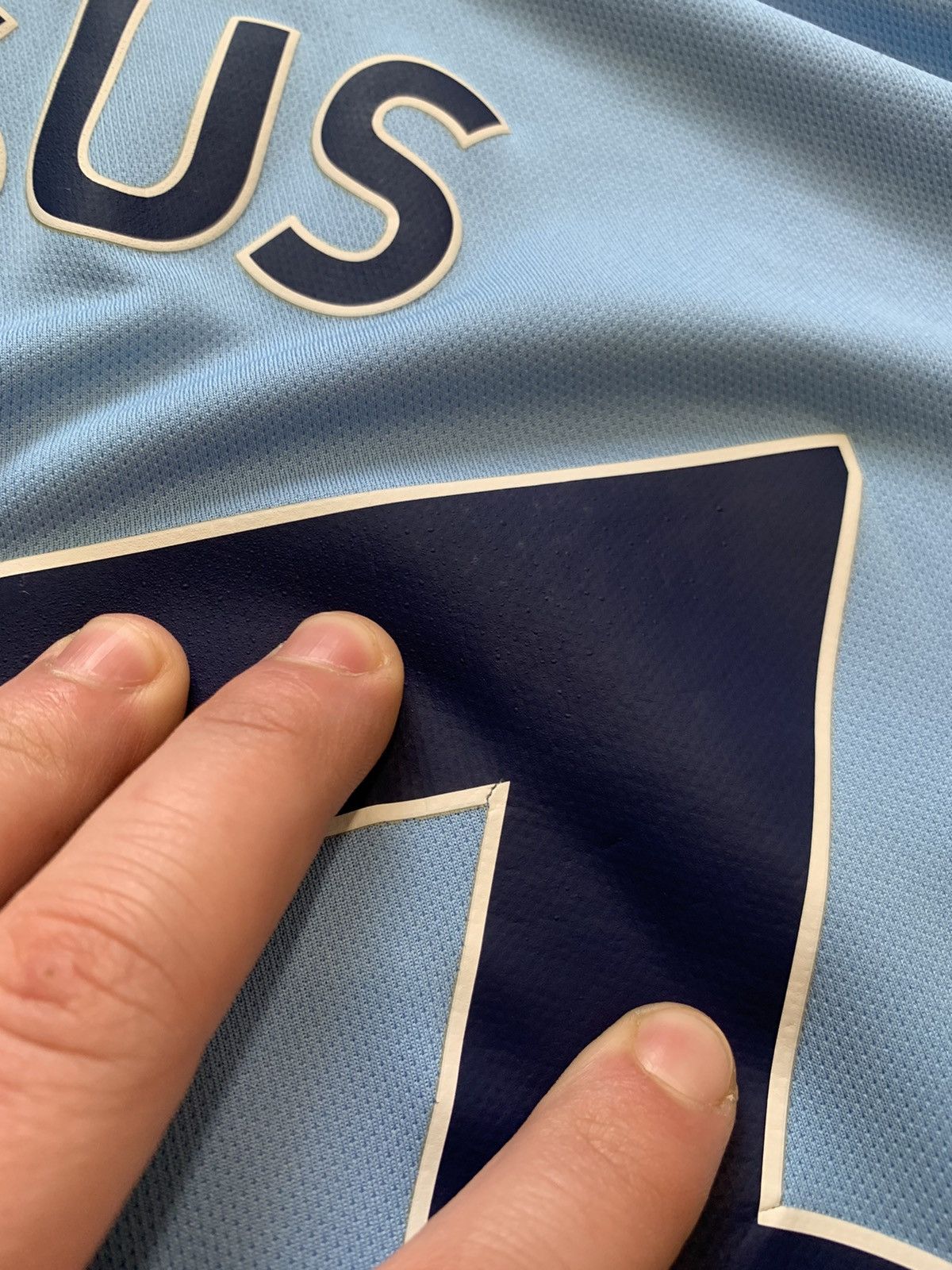 Nike 2016/17 Manchester City #33 G.Jesus Soccer Jersey Size US XXL / EU 58 / 5 - 13 Thumbnail