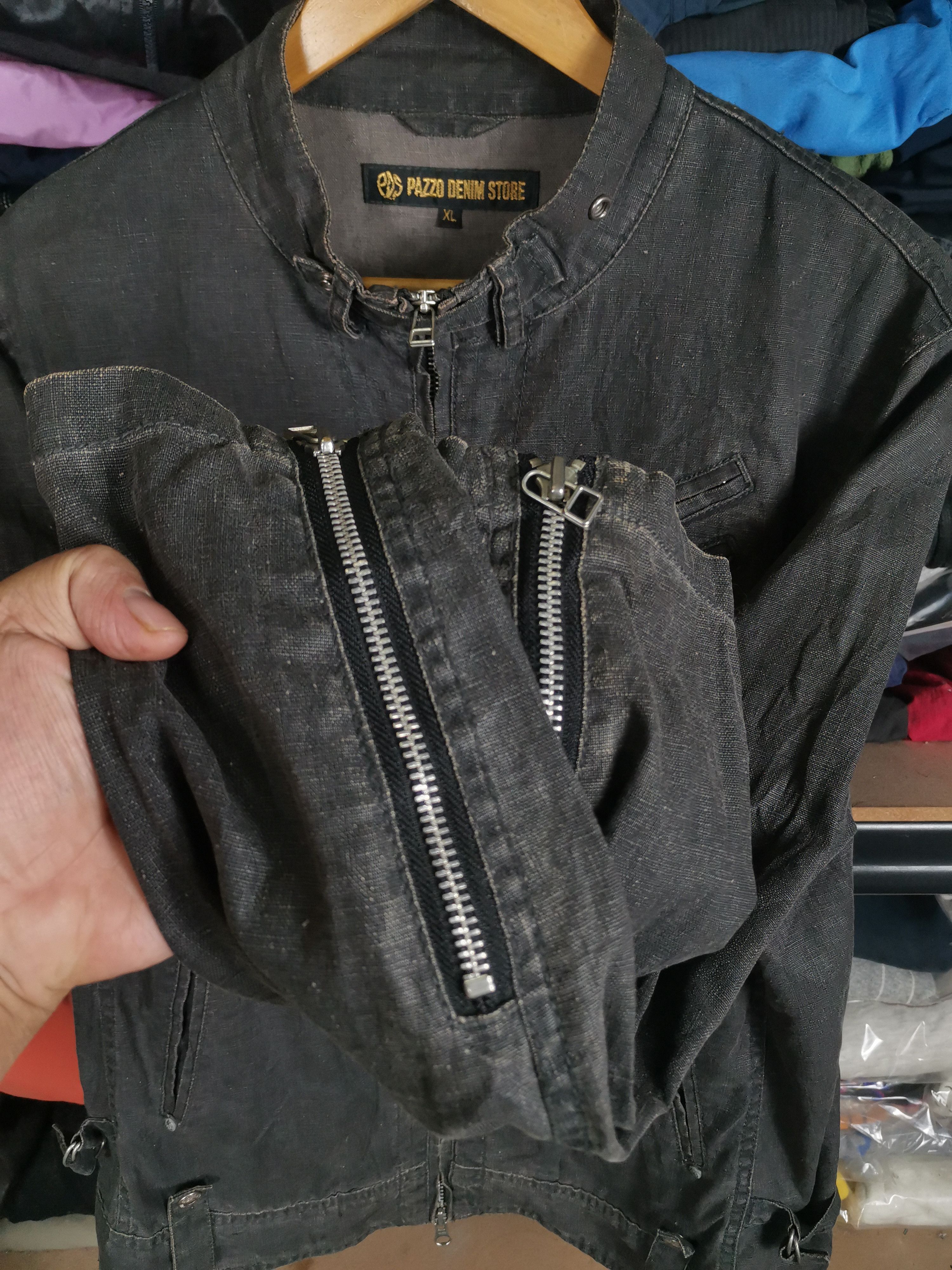 Japanese Brand Vintage Denim Palozza Store Denim Jacket Size US XL / EU 56 / 4 - 2 Thumbnail