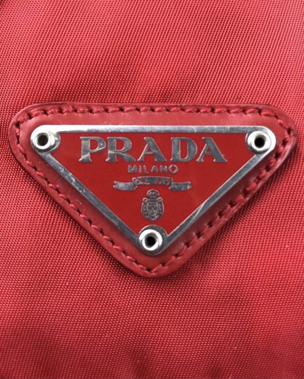 Prada Authentic PRADA Tessuto Nylon Drawstring Cosmetic Bag Size ONE SIZE - 13 Thumbnail