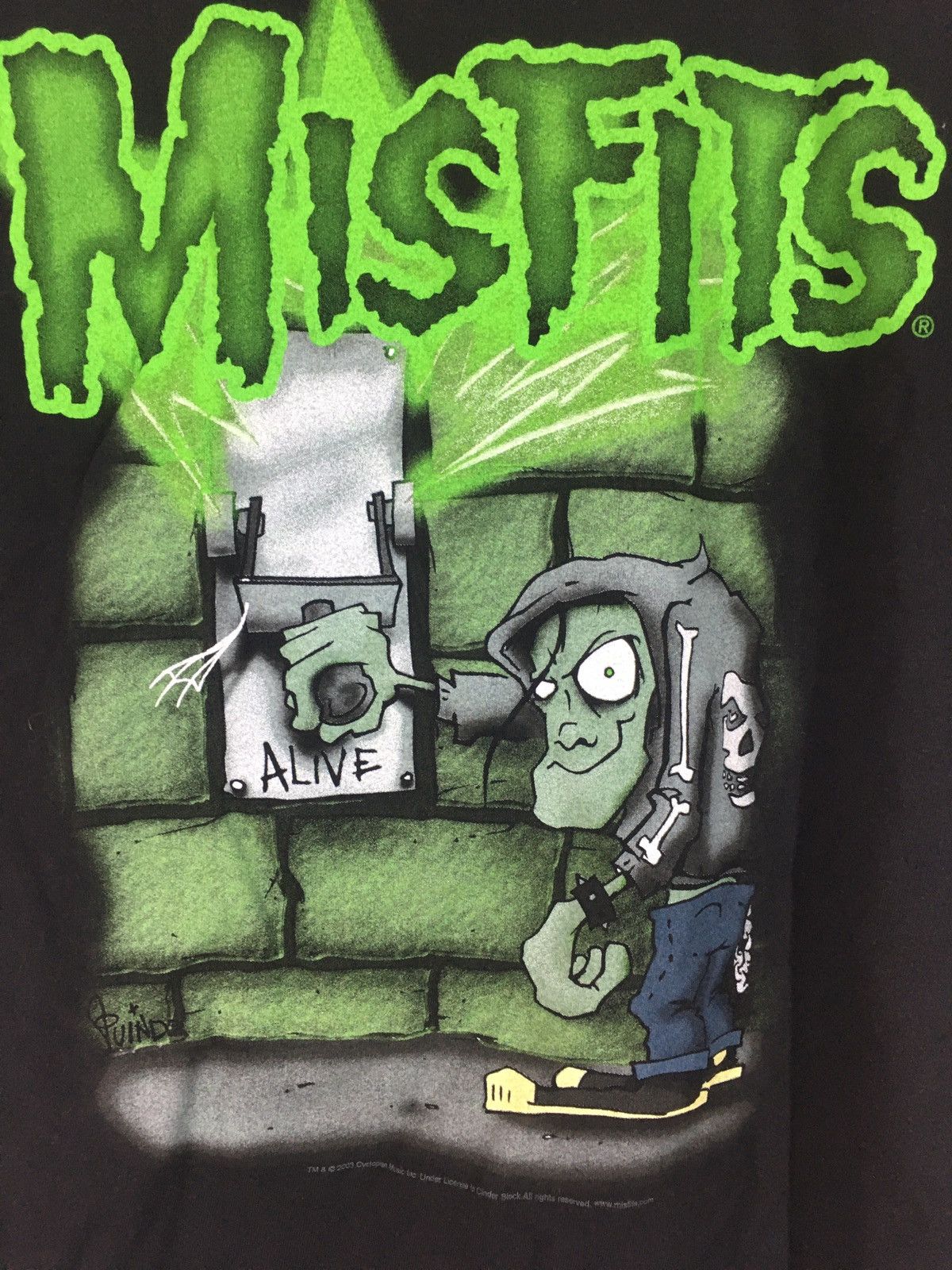 Band Tees Vintage Misfits punk band t shirt Size US M / EU 48-50 / 2 - 5 Thumbnail