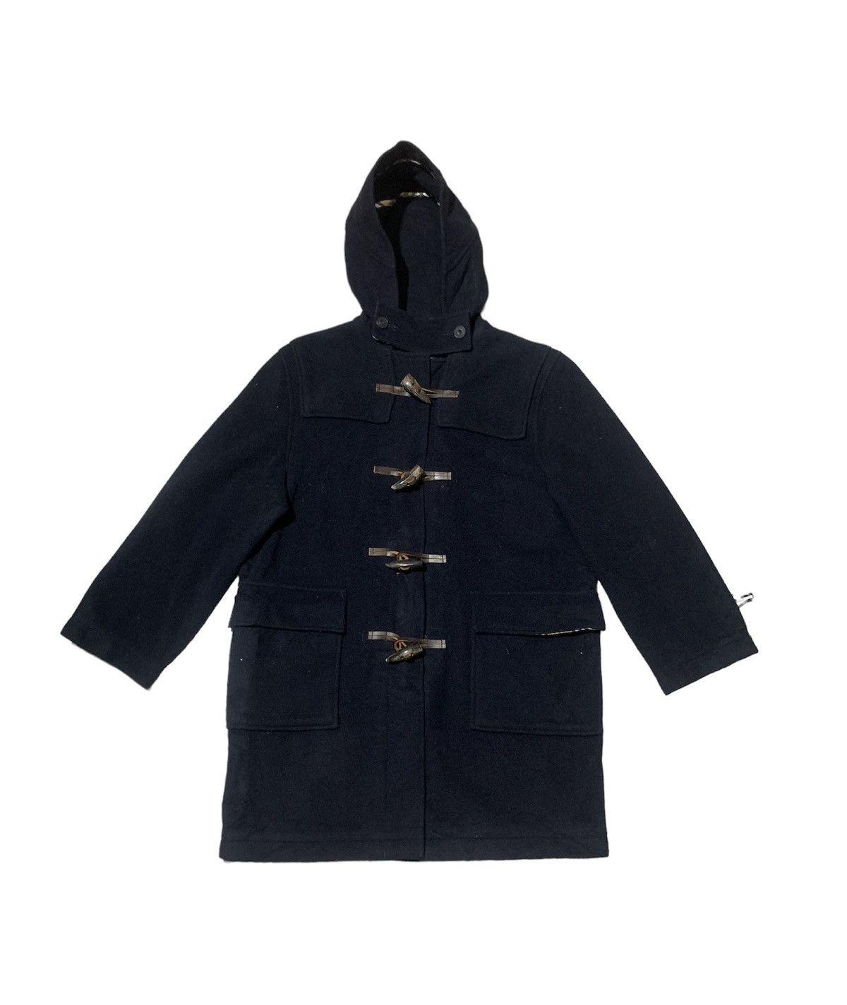 Burberry Burberry Wool Duffle Jacket Size US S / EU 44-46 / 1 - 1 Thumbnail