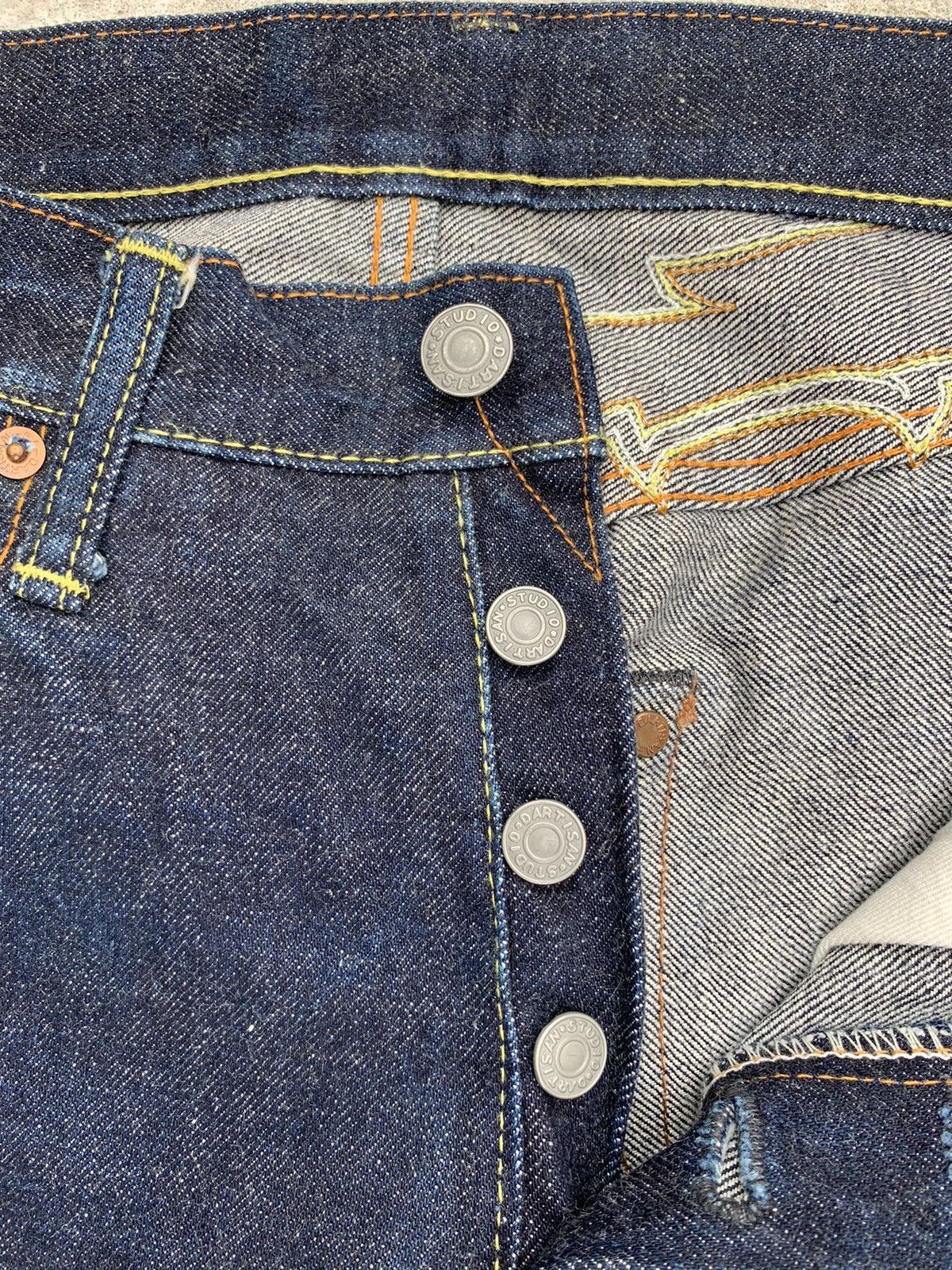 Studio D'Artisan STUDIO D’ARTISAN Selvedge Denim Pants Size US 31 - 14 Thumbnail
