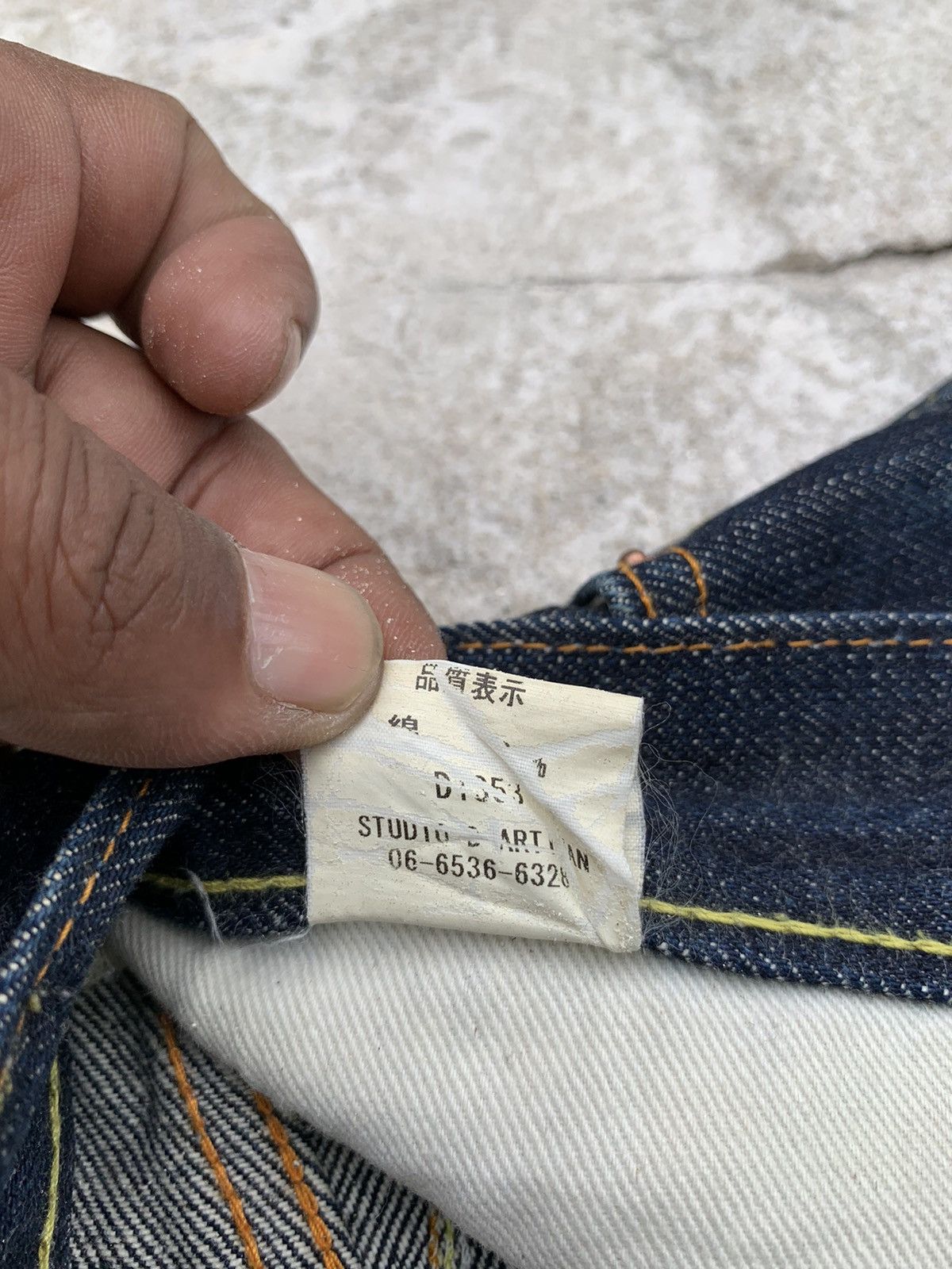 Studio D'Artisan STUDIO D’ARTISAN Selvedge Denim Pants Size US 31 - 24 Thumbnail
