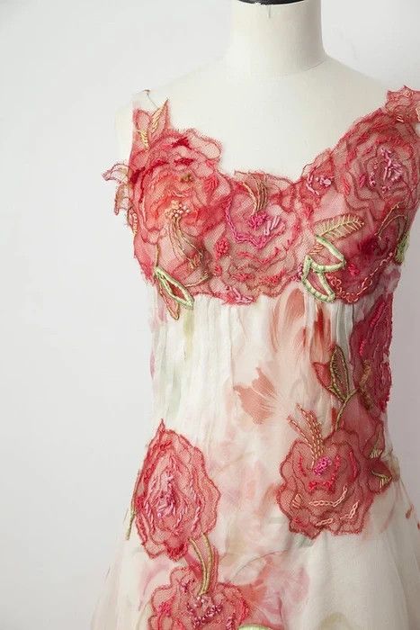 Barney Cools Barney Cheng Couture à porter flower dress Size S / US 4 / IT 40 - 4 Thumbnail