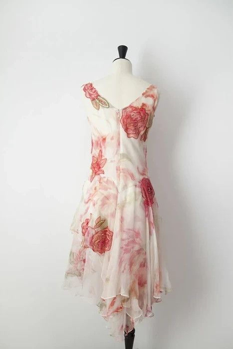 Barney Cools Barney Cheng Couture à porter flower dress Size S / US 4 / IT 40 - 7 Thumbnail