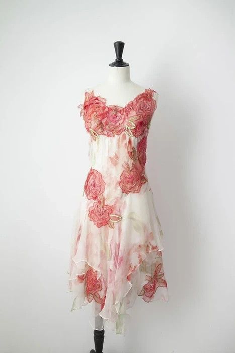 Barney Cools Barney Cheng Couture à porter flower dress Size S / US 4 / IT 40 - 3 Thumbnail