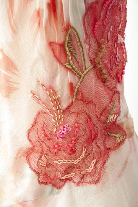 Barney Cools Barney Cheng Couture à porter flower dress Size S / US 4 / IT 40 - 6 Thumbnail