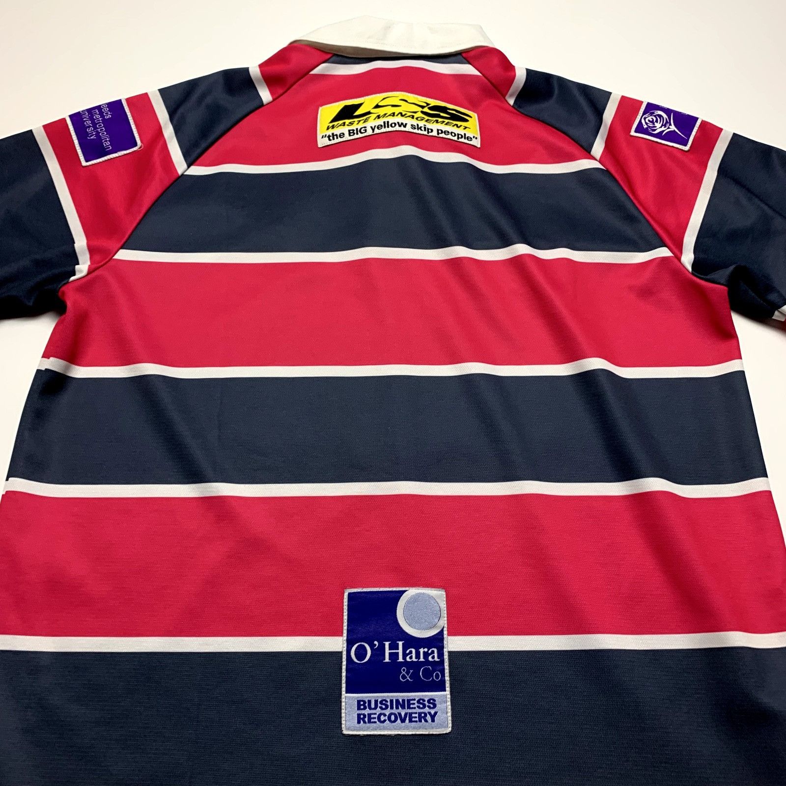 Vintage Leeds Rhinos Away Pink Gray Shirt Size Large Size US L / EU 52-54 / 3 - 18 Thumbnail