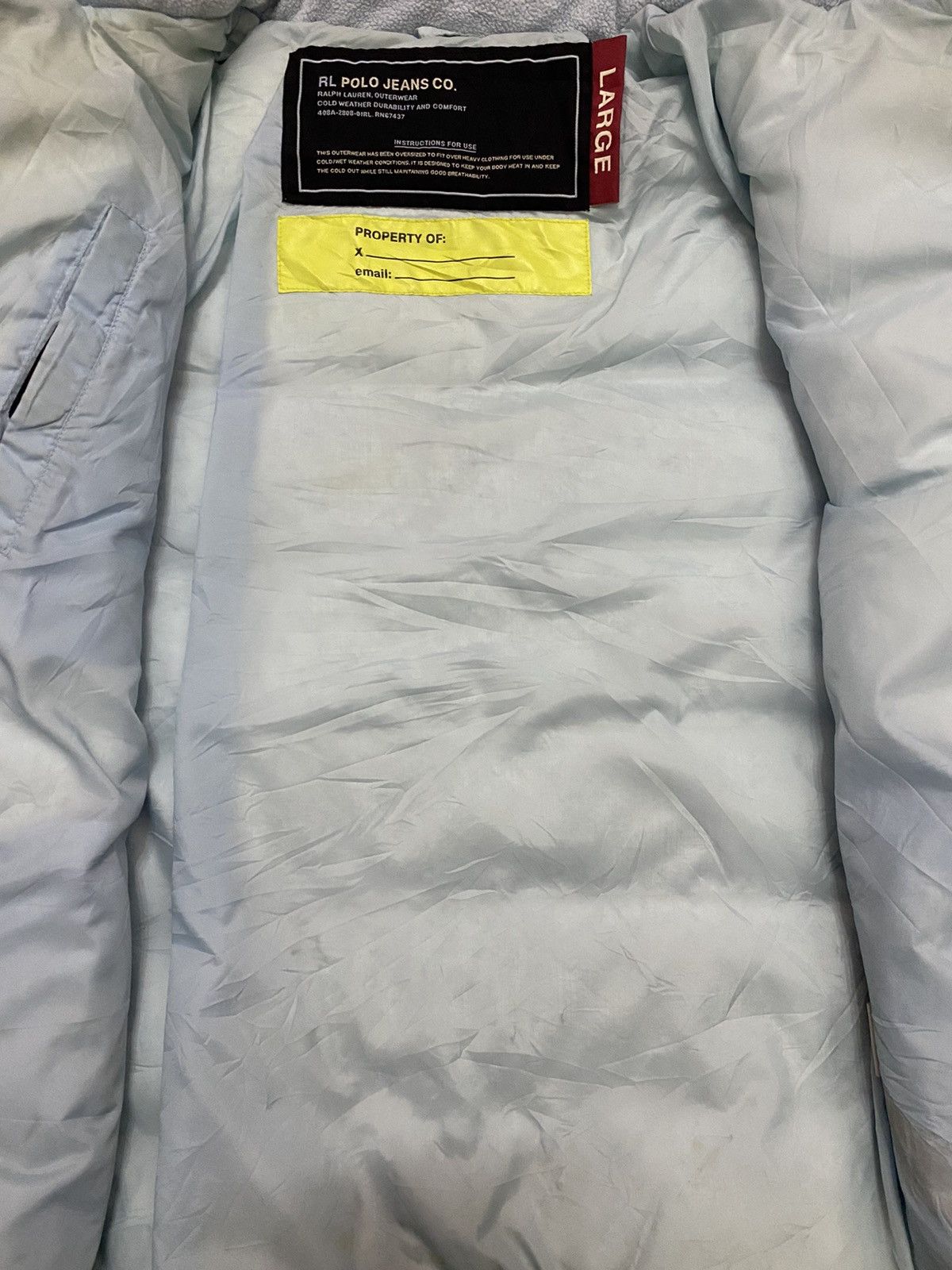 Polo Ralph Lauren × Ralph Lauren Polo Jeans Ralph Lauren Puffer Jacket Size US L / EU 52-54 / 3 - 15 Thumbnail