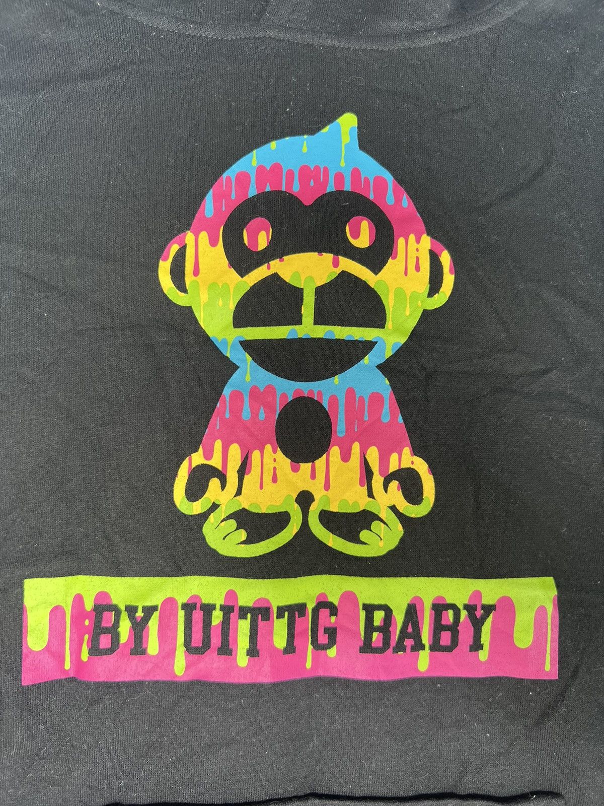 Japanese Brand HOODIE BY UITTG BABY MULTICOLOUR Size US L / EU 52-54 / 3 - 3 Thumbnail