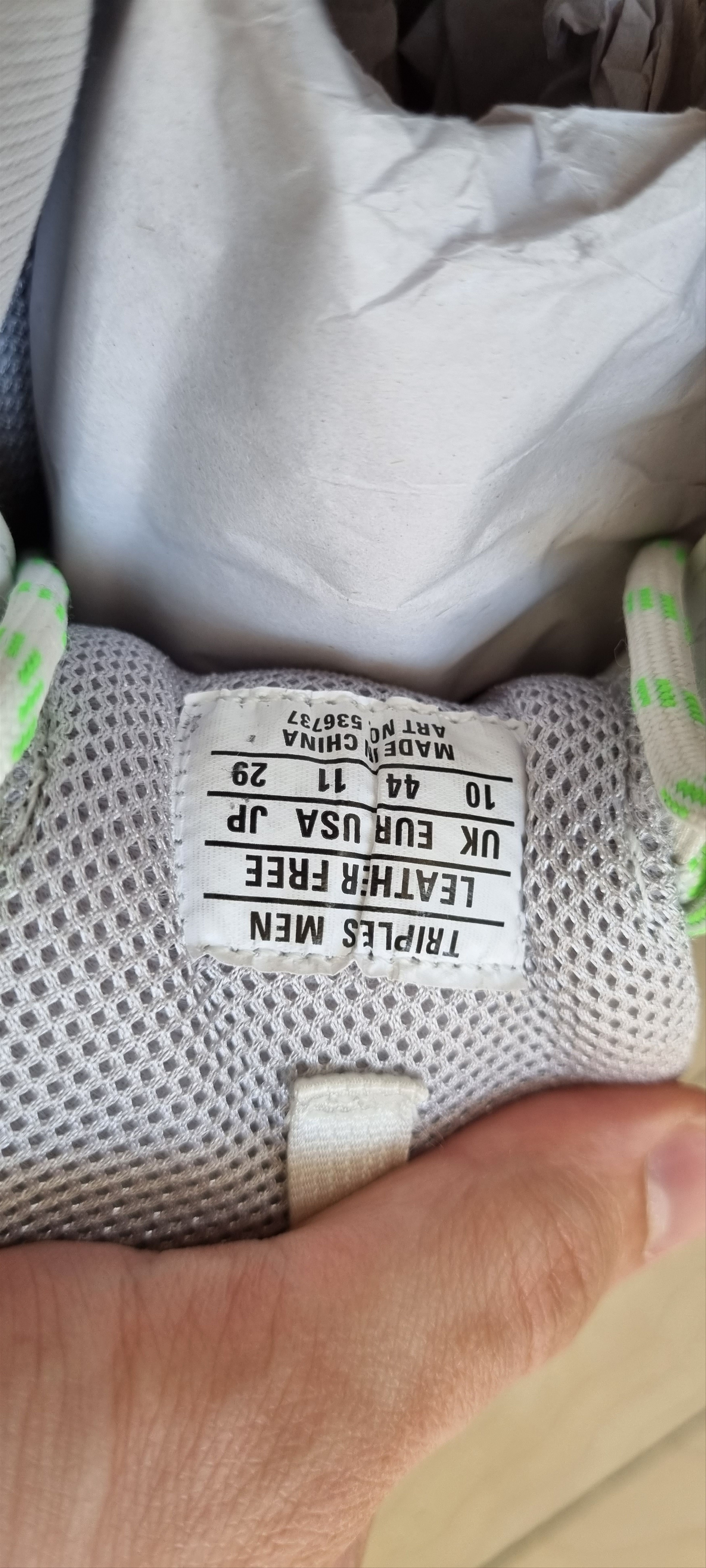 Balenciaga Triple S Neon Green Size US 11 / EU 44 - 8 Thumbnail