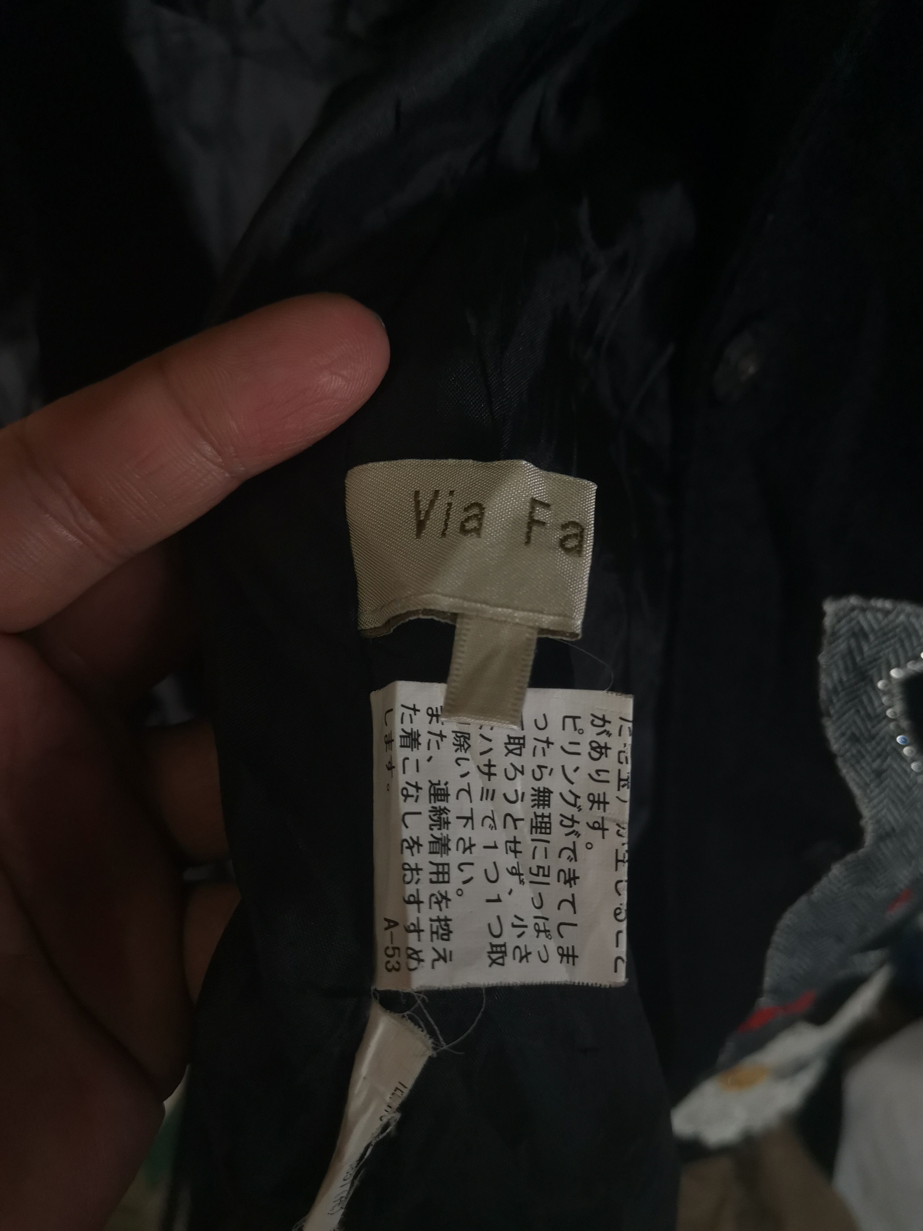 If Six Was Nine Japanese Brand Faburicca Patchwork Wool Jacket Patchwork Size M / US 6-8 / IT 42-44 - 6 Thumbnail