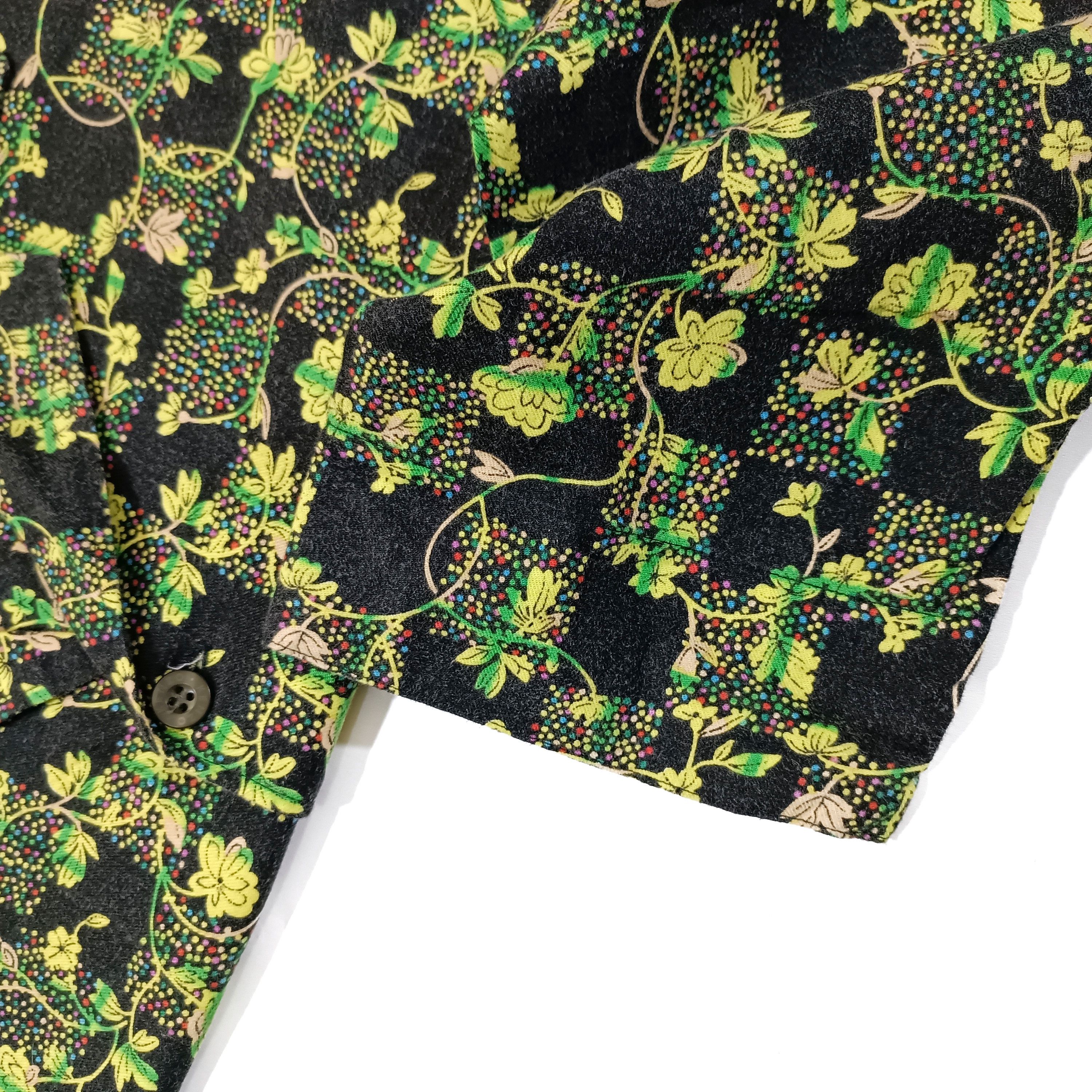 Kenzo Kenzo Vintage Pattern Shirt Size US L / EU 52-54 / 3 - 4 Thumbnail
