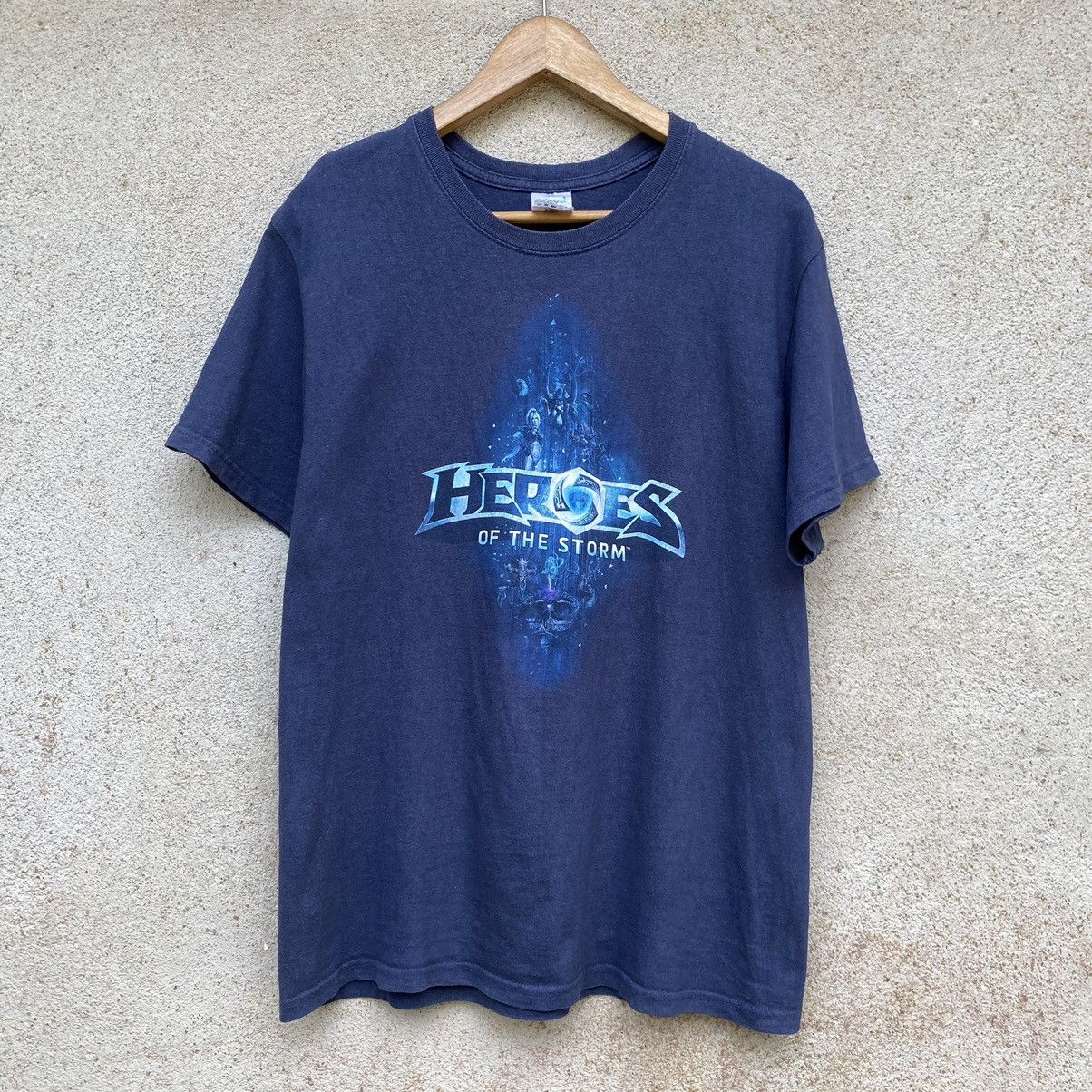 Optic Gaming 💥SICK💥 THRASHED Faded Heroes Of The Storm Blizzard ERD TEE Size US L / EU 52-54 / 3 - 1 Thumbnail
