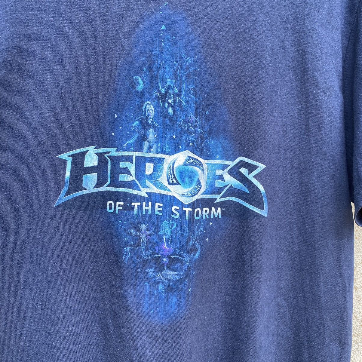 Optic Gaming 💥SICK💥 THRASHED Faded Heroes Of The Storm Blizzard ERD TEE Size US L / EU 52-54 / 3 - 3 Thumbnail
