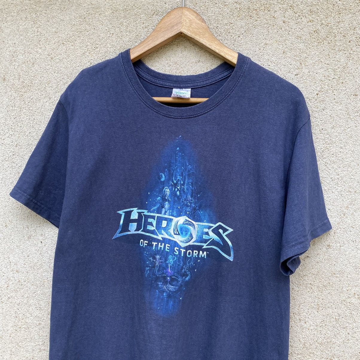 Optic Gaming 💥SICK💥 THRASHED Faded Heroes Of The Storm Blizzard ERD TEE Size US L / EU 52-54 / 3 - 2 Thumbnail