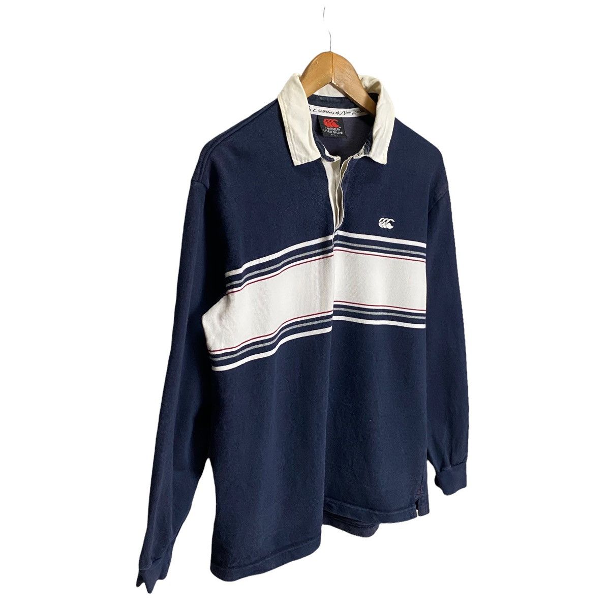 Canterbury of New Zealand × Vintage Canterburry of New Zealand long sleeve polo shirt small logo Size US M / EU 48-50 / 2 - 4 Thumbnail