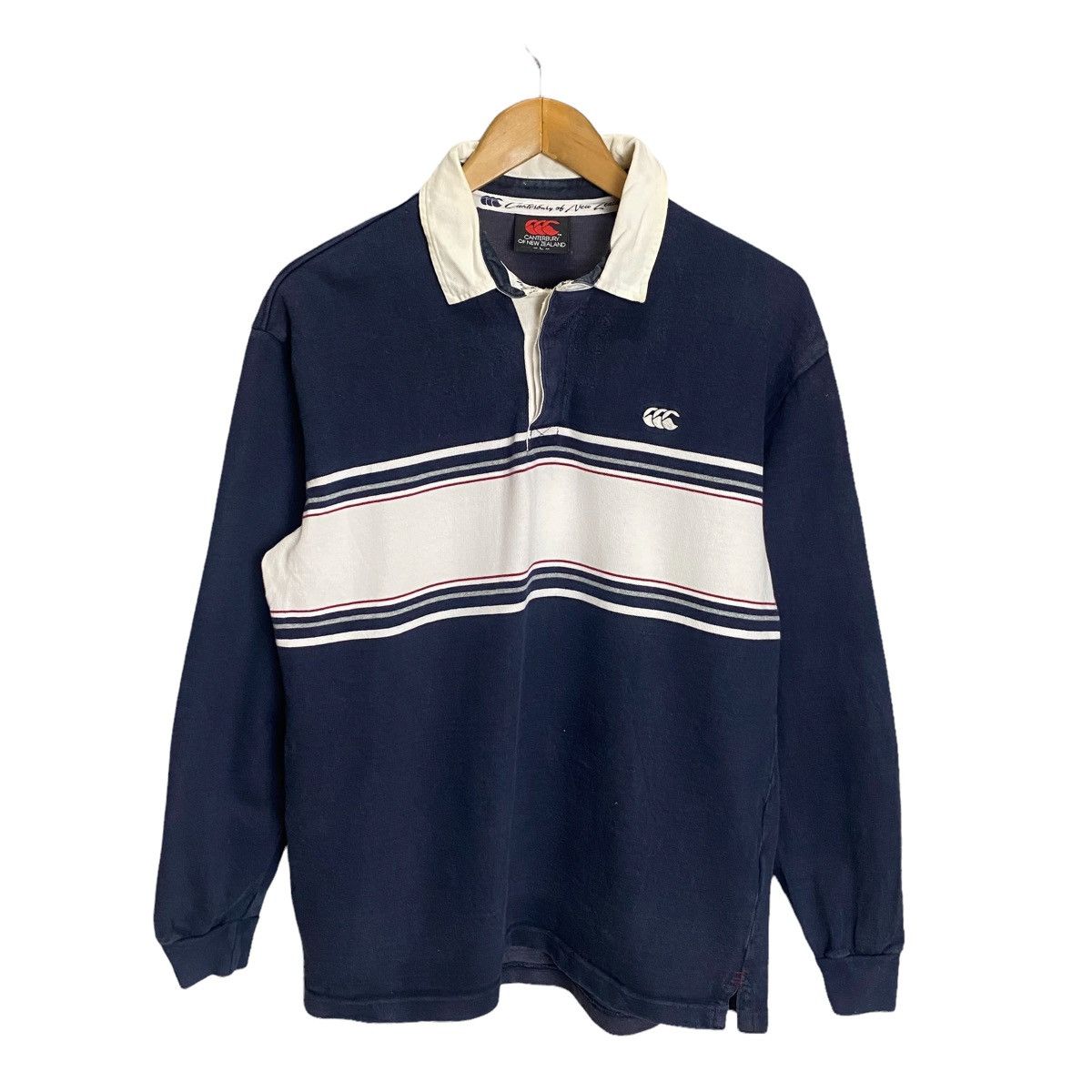 Canterbury of New Zealand × Vintage Canterburry of New Zealand long sleeve polo shirt small logo Size US M / EU 48-50 / 2 - 1 Thumbnail