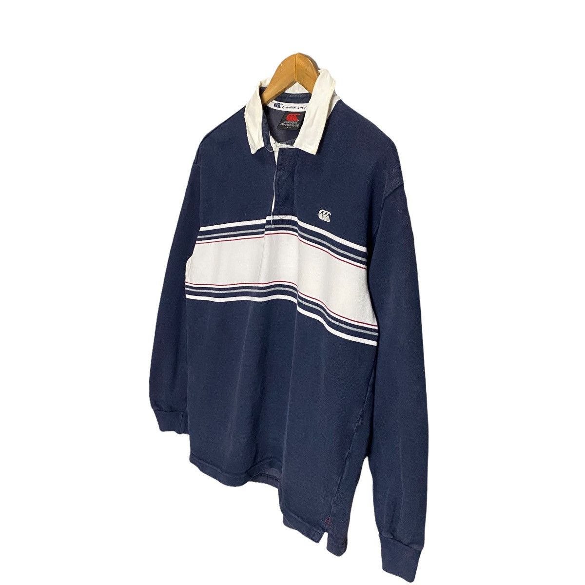 Canterbury of New Zealand × Vintage Canterburry of New Zealand long sleeve polo shirt small logo Size US M / EU 48-50 / 2 - 3 Thumbnail