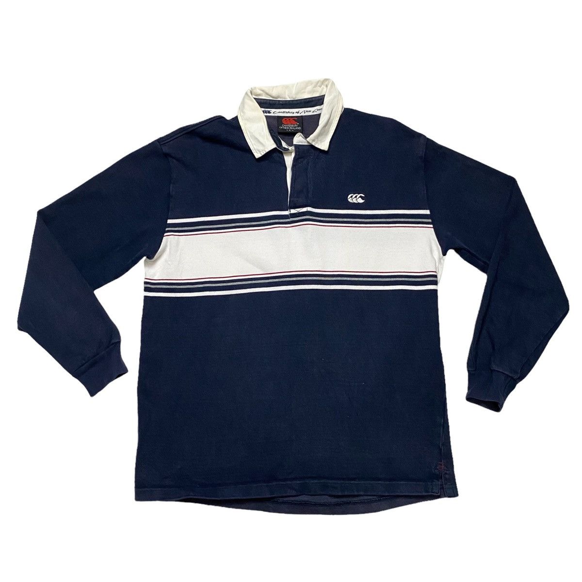Canterbury of New Zealand × Vintage Canterburry of New Zealand long sleeve polo shirt small logo Size US M / EU 48-50 / 2 - 5 Thumbnail