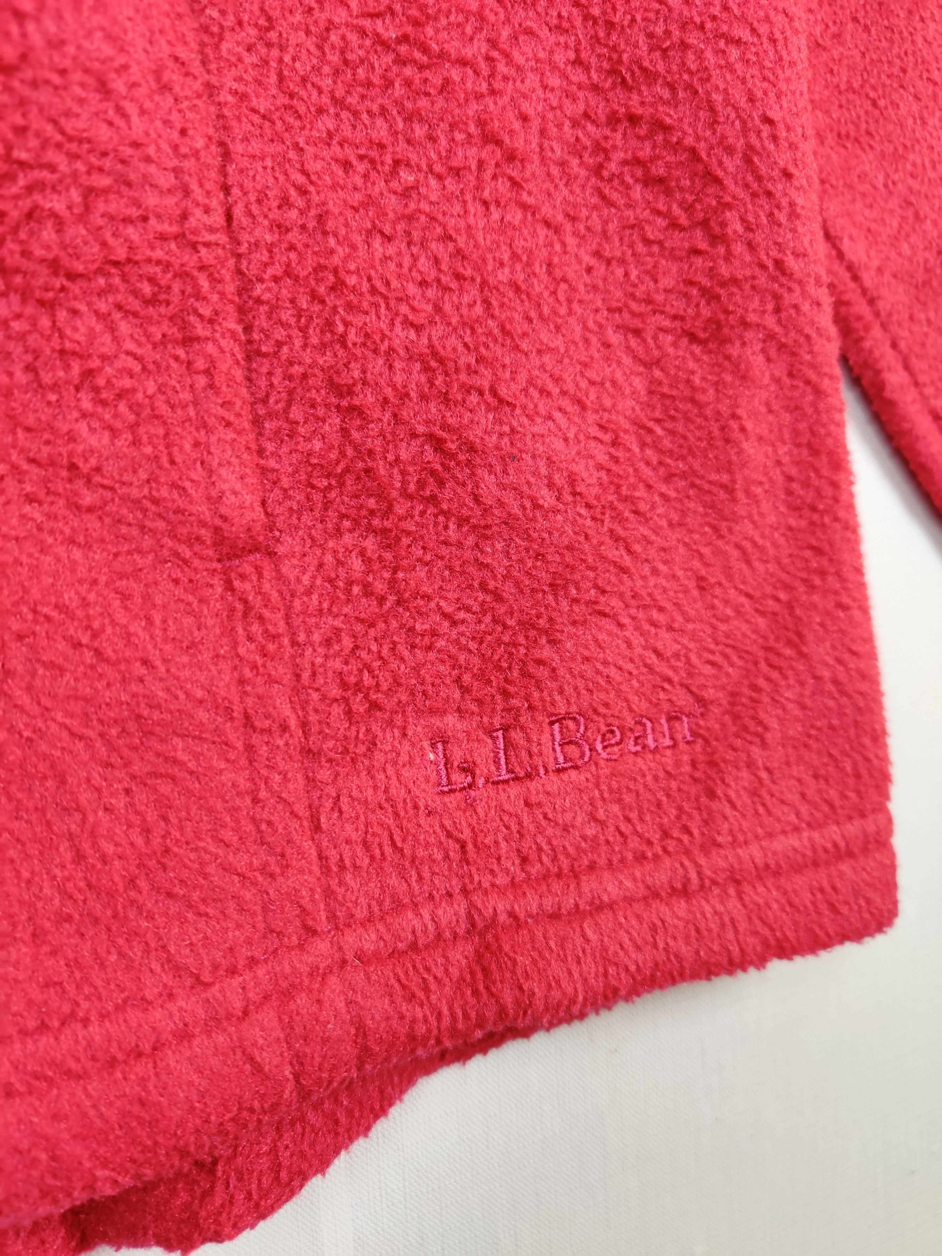 L.L. Bean Vintage LL Bean Fleece Quarter Jacket Size US L / EU 52-54 / 3 - 6 Thumbnail