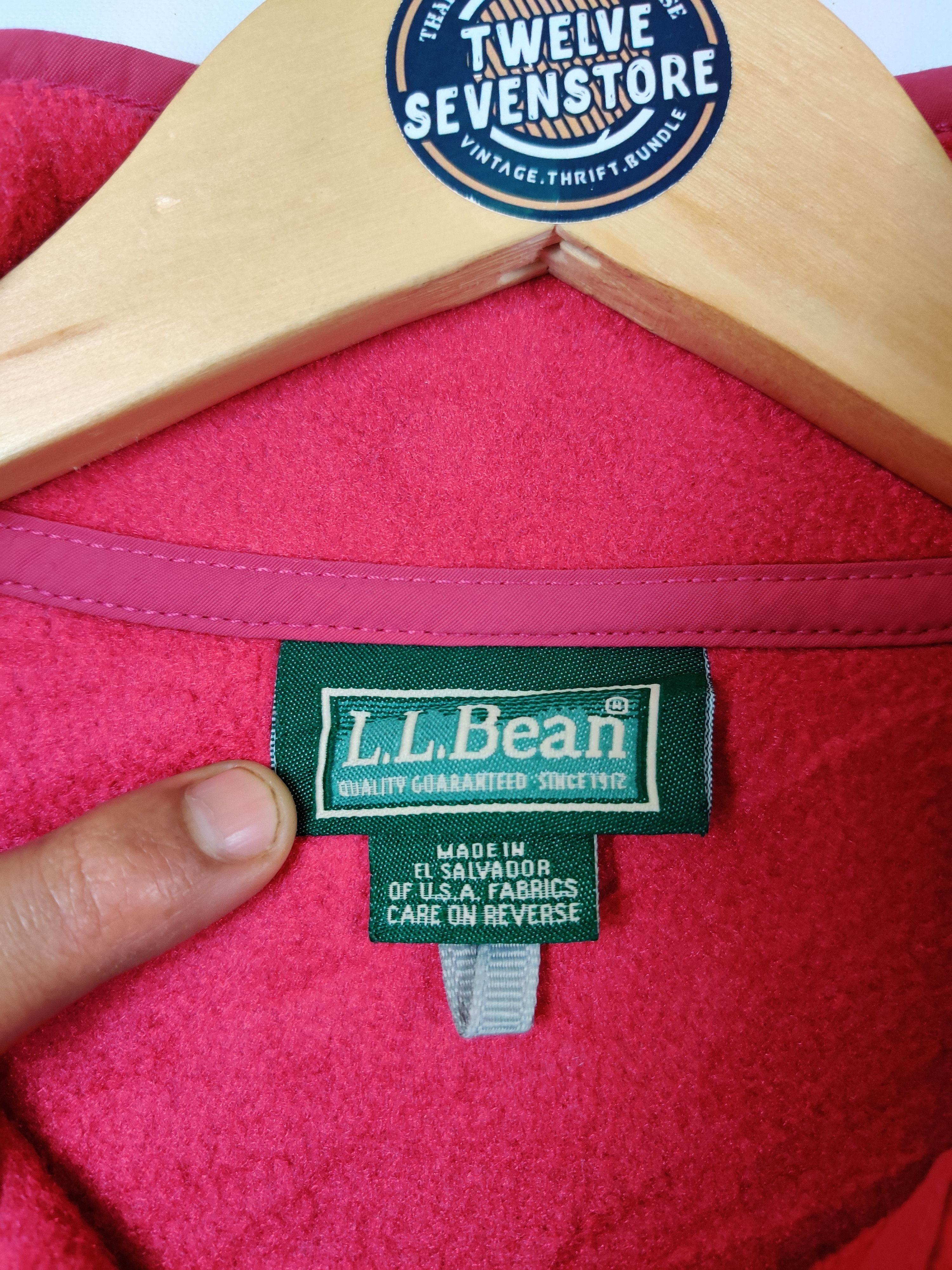 L.L. Bean Vintage LL Bean Fleece Quarter Jacket Size US L / EU 52-54 / 3 - 8 Thumbnail