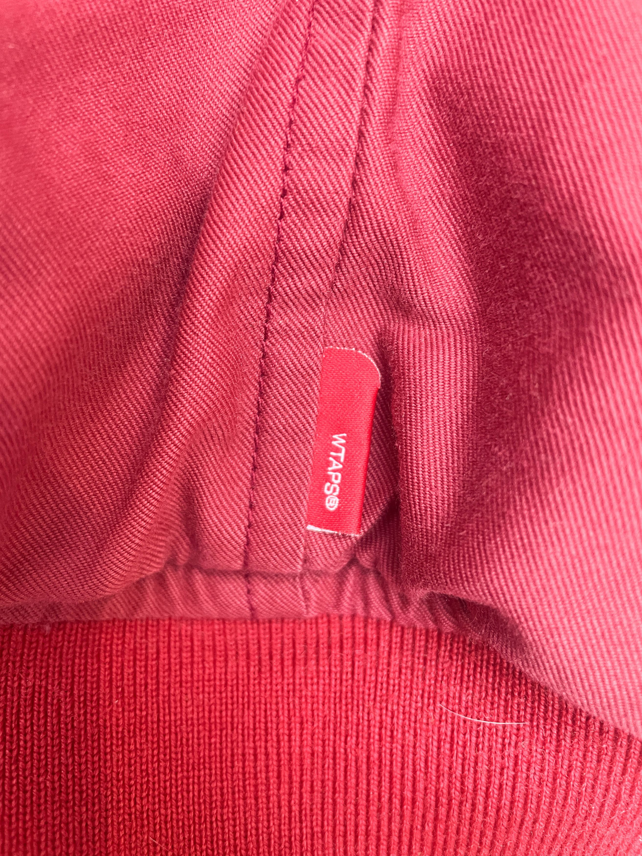 Supreme × Wtaps Supreme x Wtaps FW09 Reversible Red Varsity Jacket Size US M / EU 48-50 / 2 - 6 Thumbnail