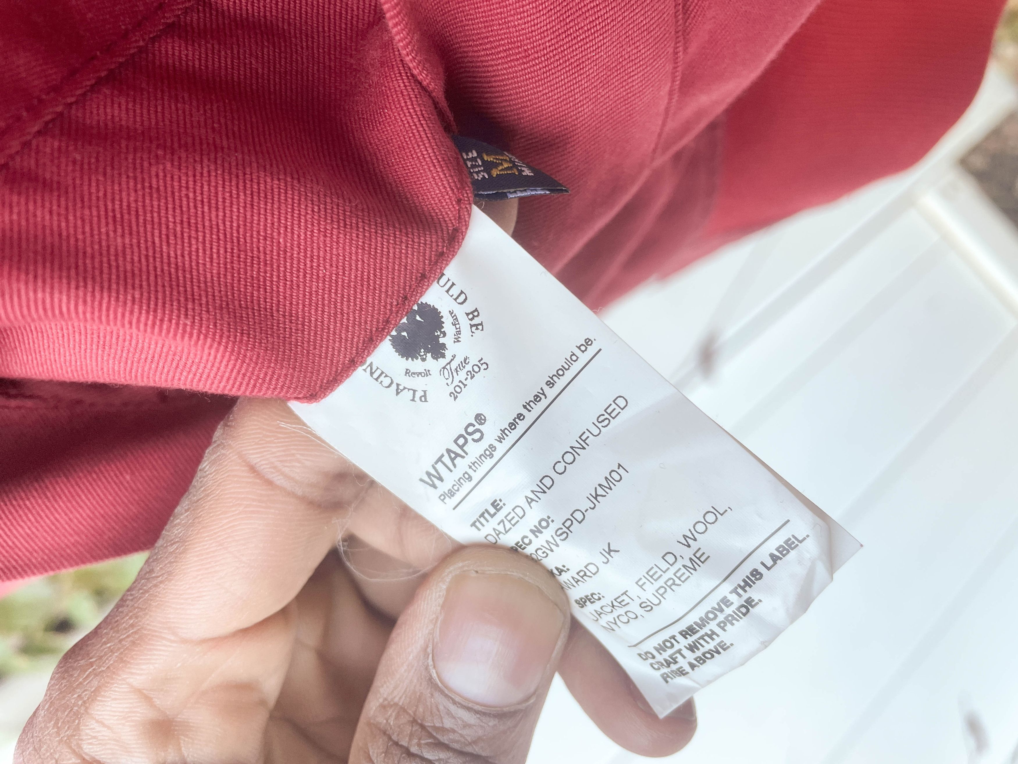 Supreme × Wtaps Supreme x Wtaps FW09 Reversible Red Varsity Jacket Size US M / EU 48-50 / 2 - 10 Thumbnail