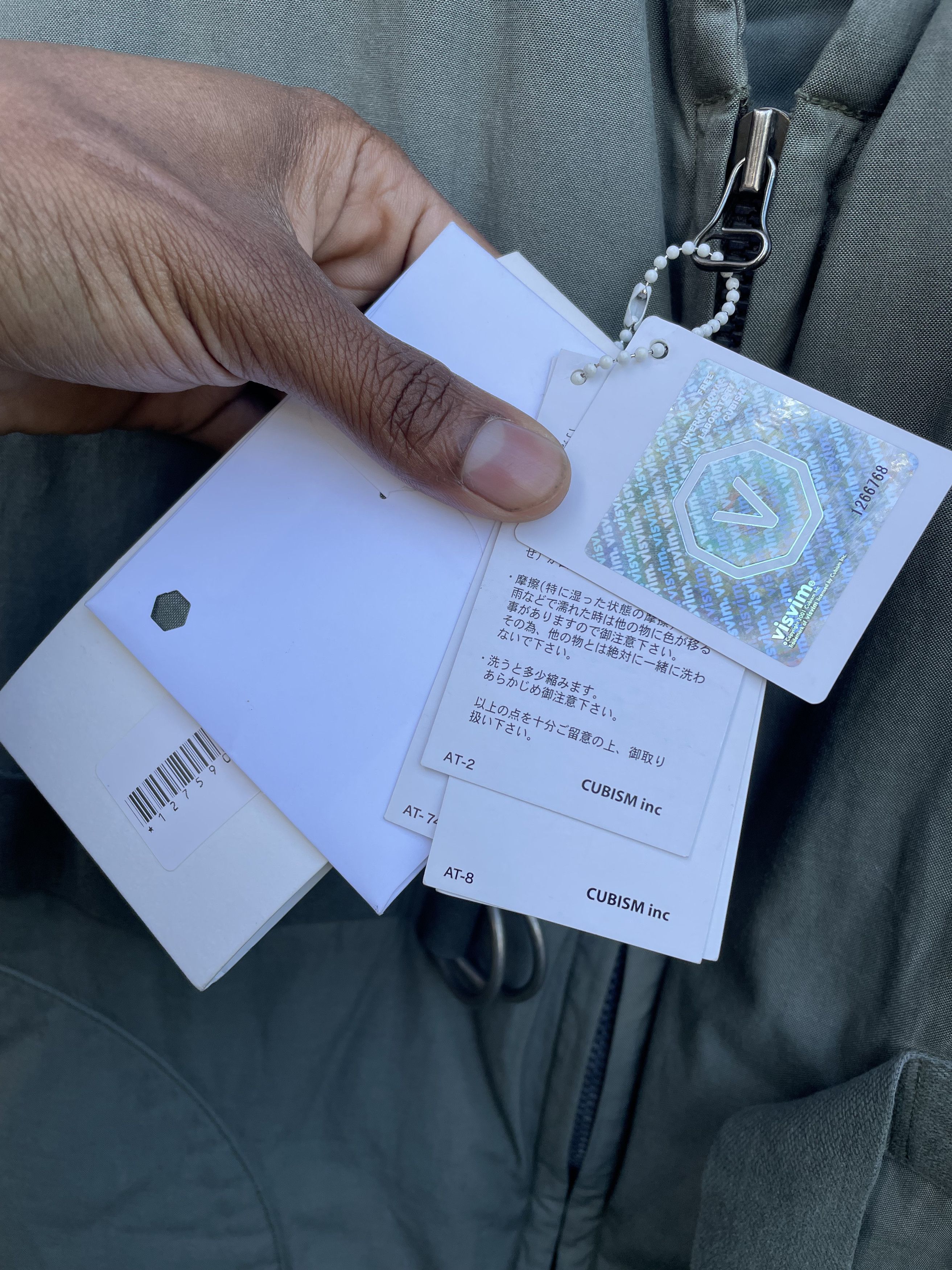 Visvim Visvim Light Green Harrier Down Natural Dyed Jacket Sz 2 Size US M / EU 48-50 / 2 - 10 Thumbnail