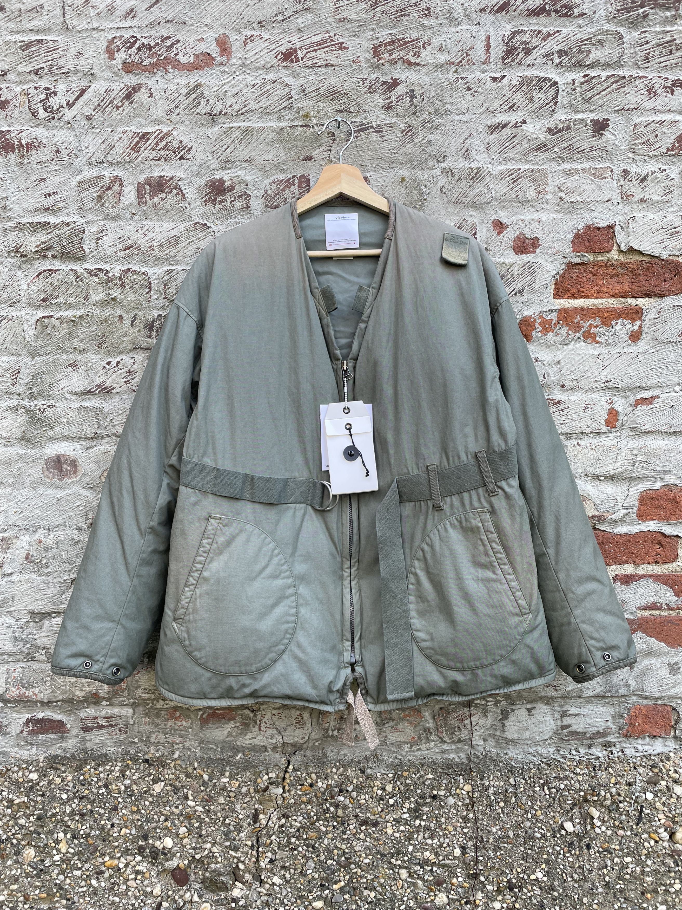 Visvim Visvim Light Green Harrier Down Natural Dyed Jacket Sz 2 Size US M / EU 48-50 / 2 - 1 Thumbnail