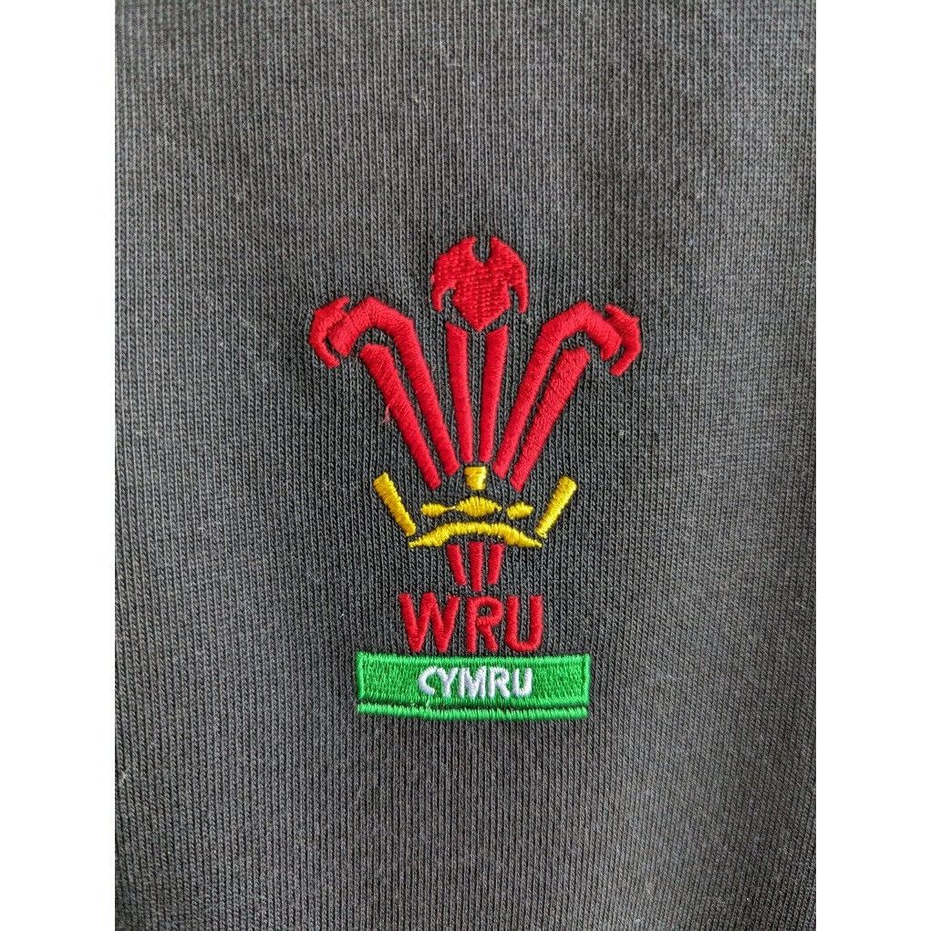 Reebok Wales Rugby Union 2000/02 Reebok long sleeve black away Shir Size US XL / EU 56 / 4 - 2 Thumbnail