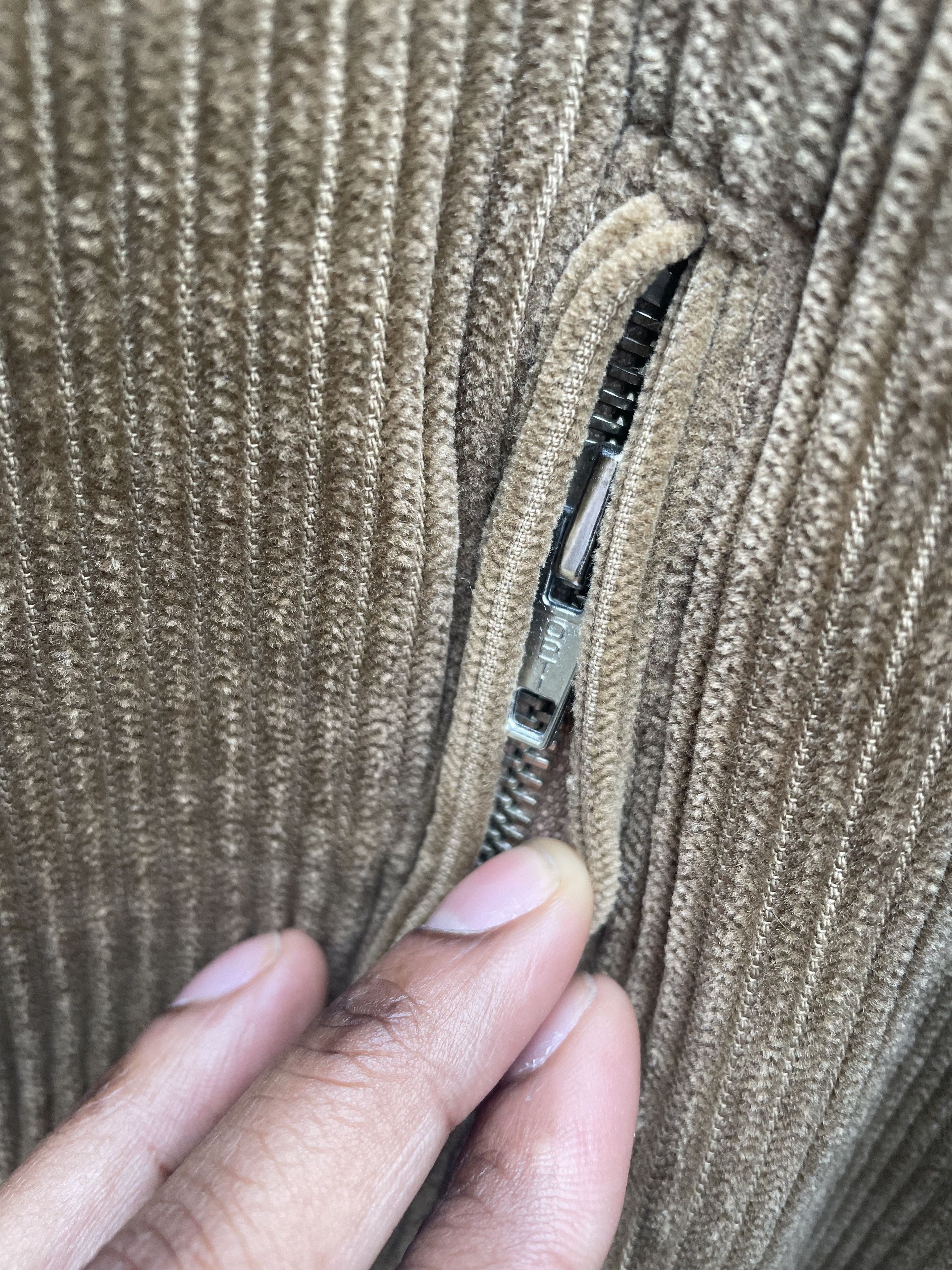 Raf Simons Raf Simons AW03-04 “Closer” Corduroy Shearling Biker Jacket Size US M / EU 48-50 / 2 - 10 Thumbnail