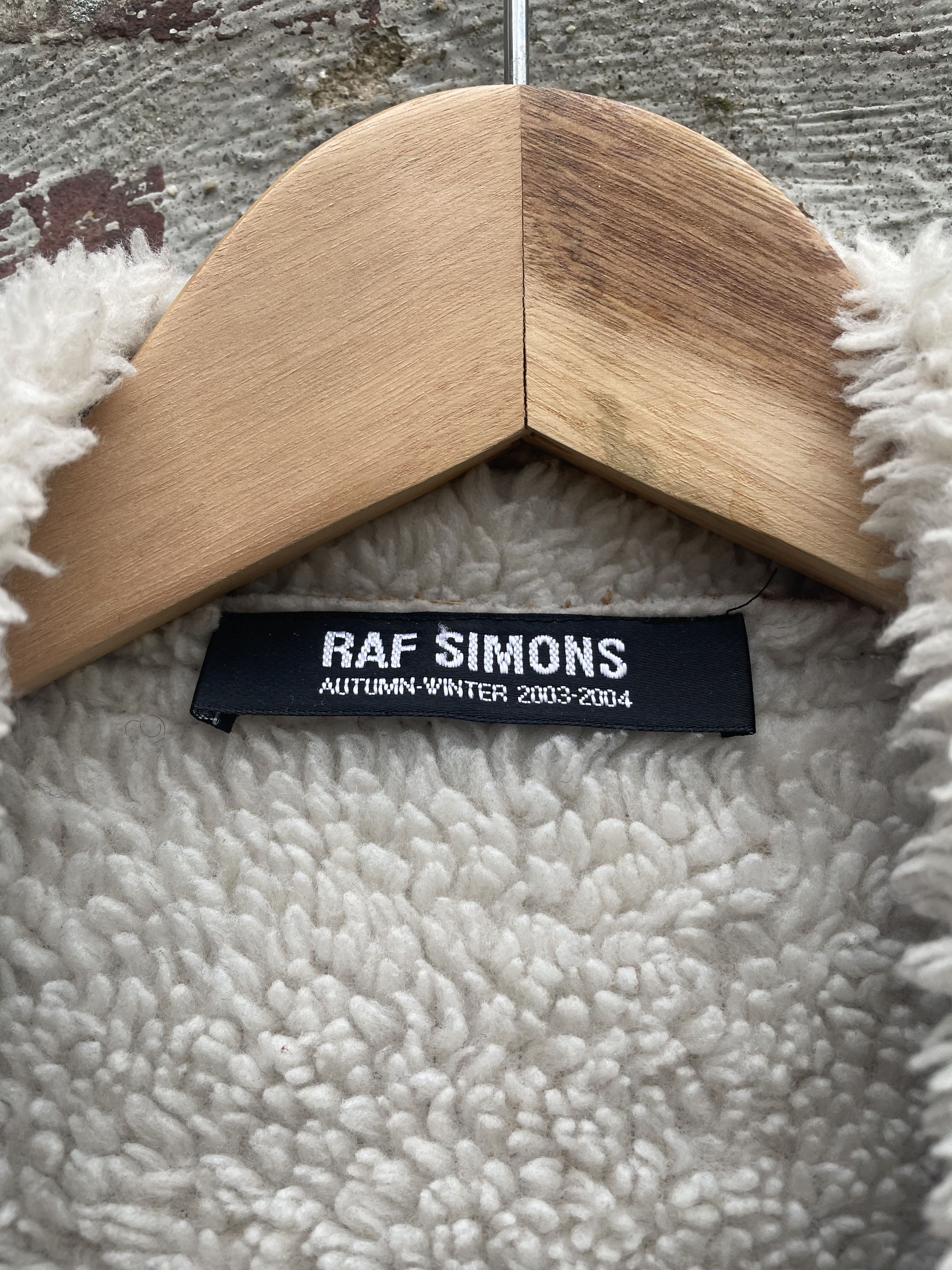 Raf Simons Raf Simons AW03-04 “Closer” Corduroy Shearling Biker Jacket Size US M / EU 48-50 / 2 - 11 Thumbnail