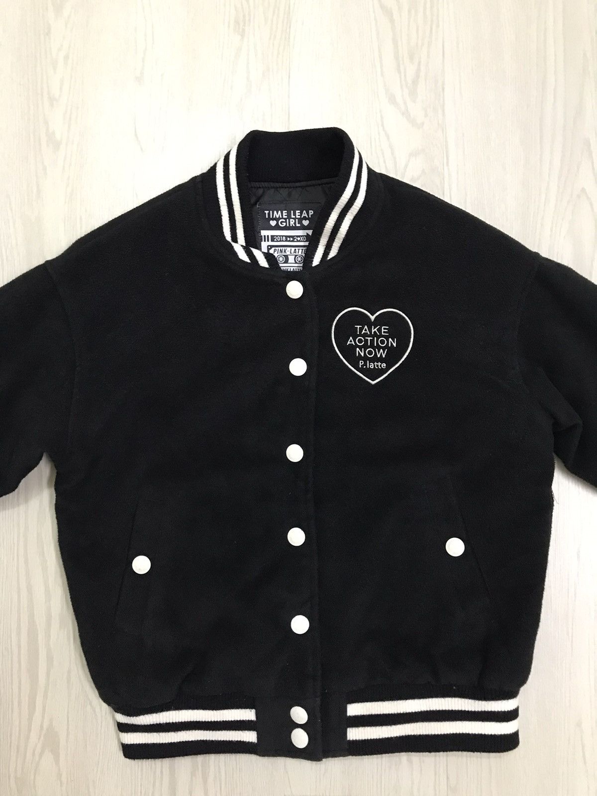 Japanese Brand Pink Latte Japan Varsity Jacket Embroidery Hysteric Glamour Size M / US 6-8 / IT 42-44 - 6 Thumbnail