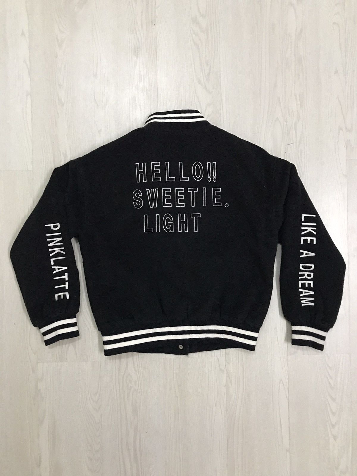 Japanese Brand Pink Latte Japan Varsity Jacket Embroidery Hysteric Glamour Size M / US 6-8 / IT 42-44 - 3 Thumbnail