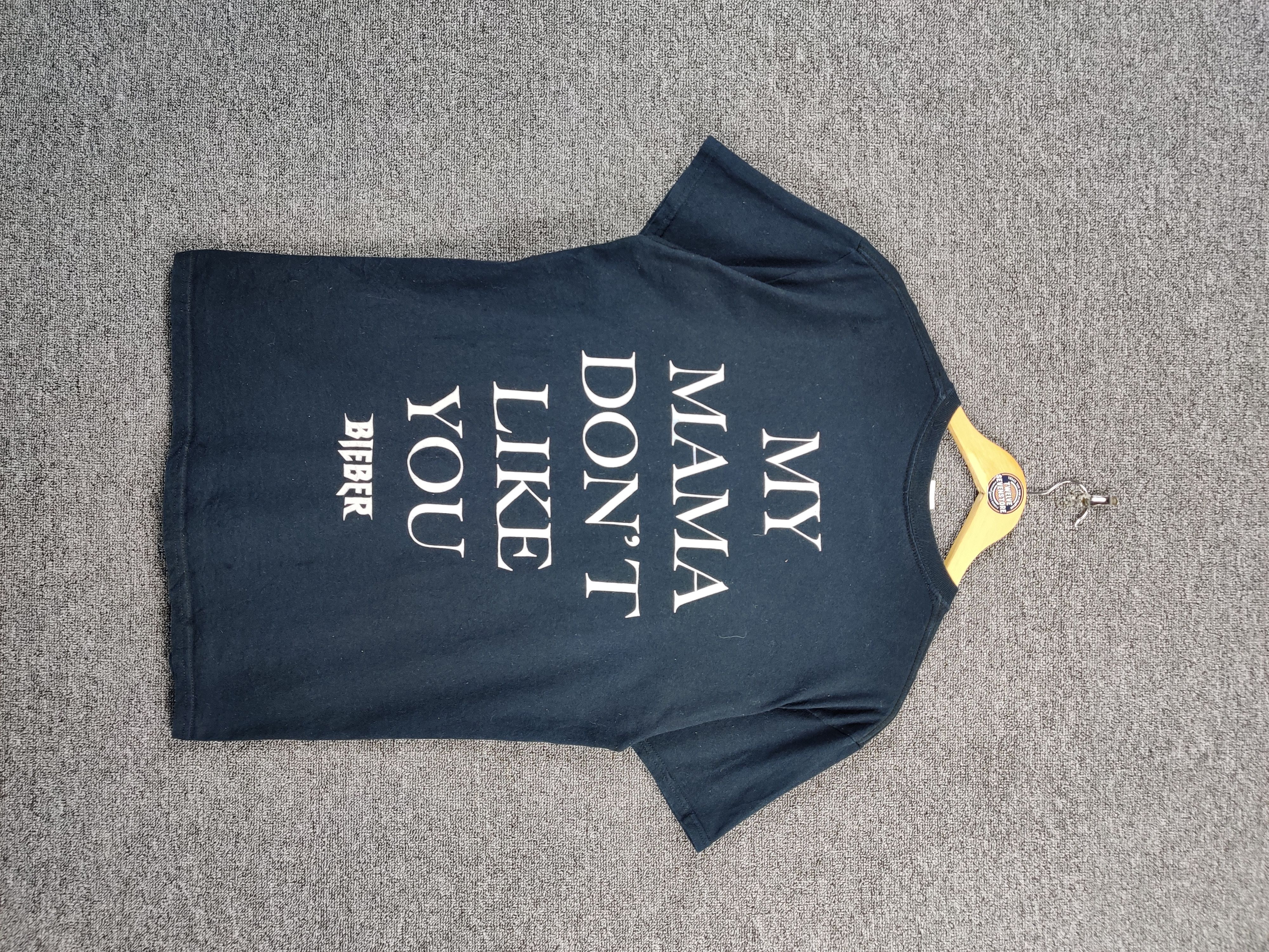 Band Tees × Justin Bieber Justin Bieber Purpose Tour 2017 My Mama Don't Like You Tees Size US M / EU 48-50 / 2 - 7 Thumbnail