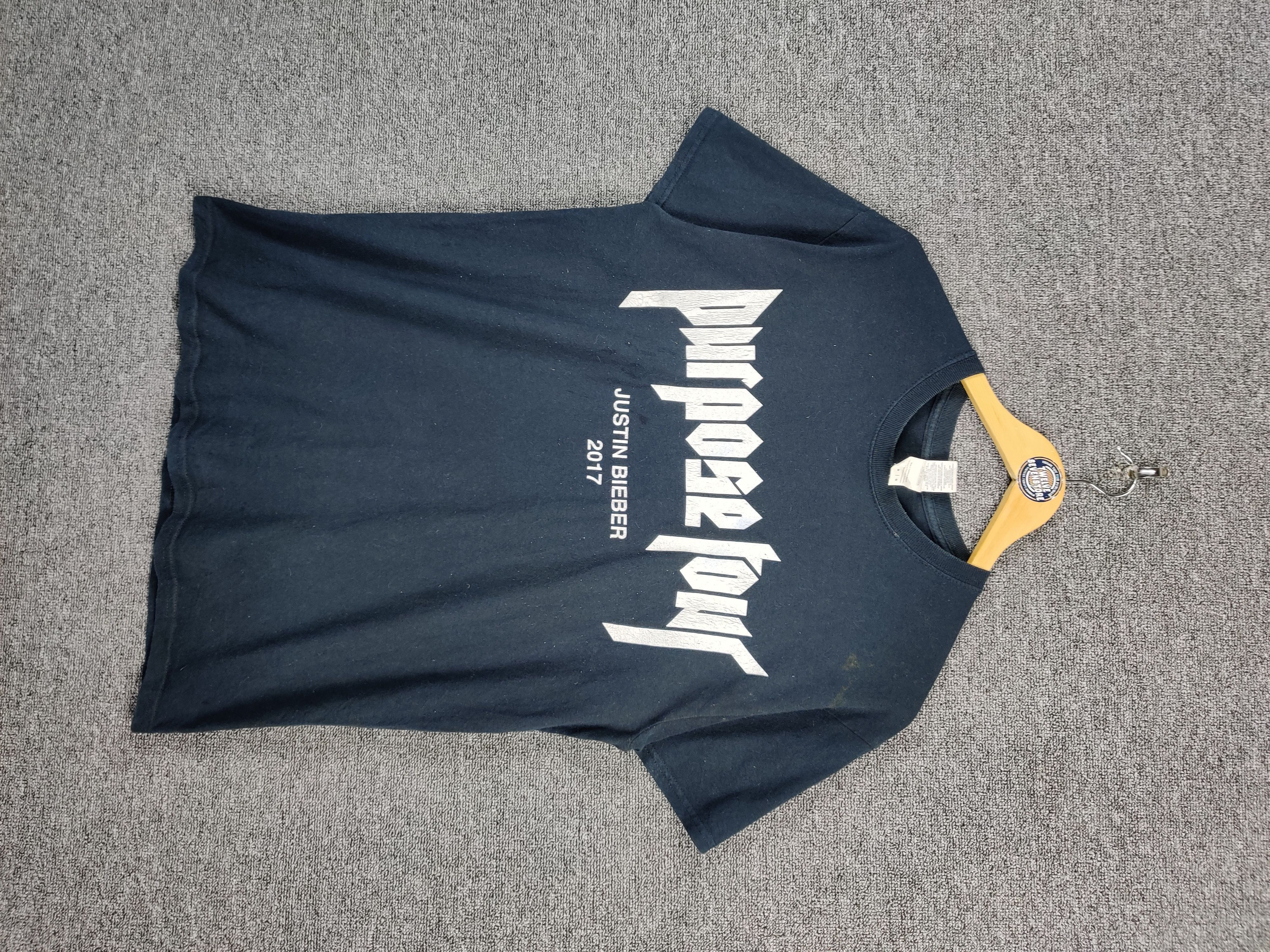 Band Tees × Justin Bieber Justin Bieber Purpose Tour 2017 My Mama Don't Like You Tees Size US M / EU 48-50 / 2 - 2 Thumbnail