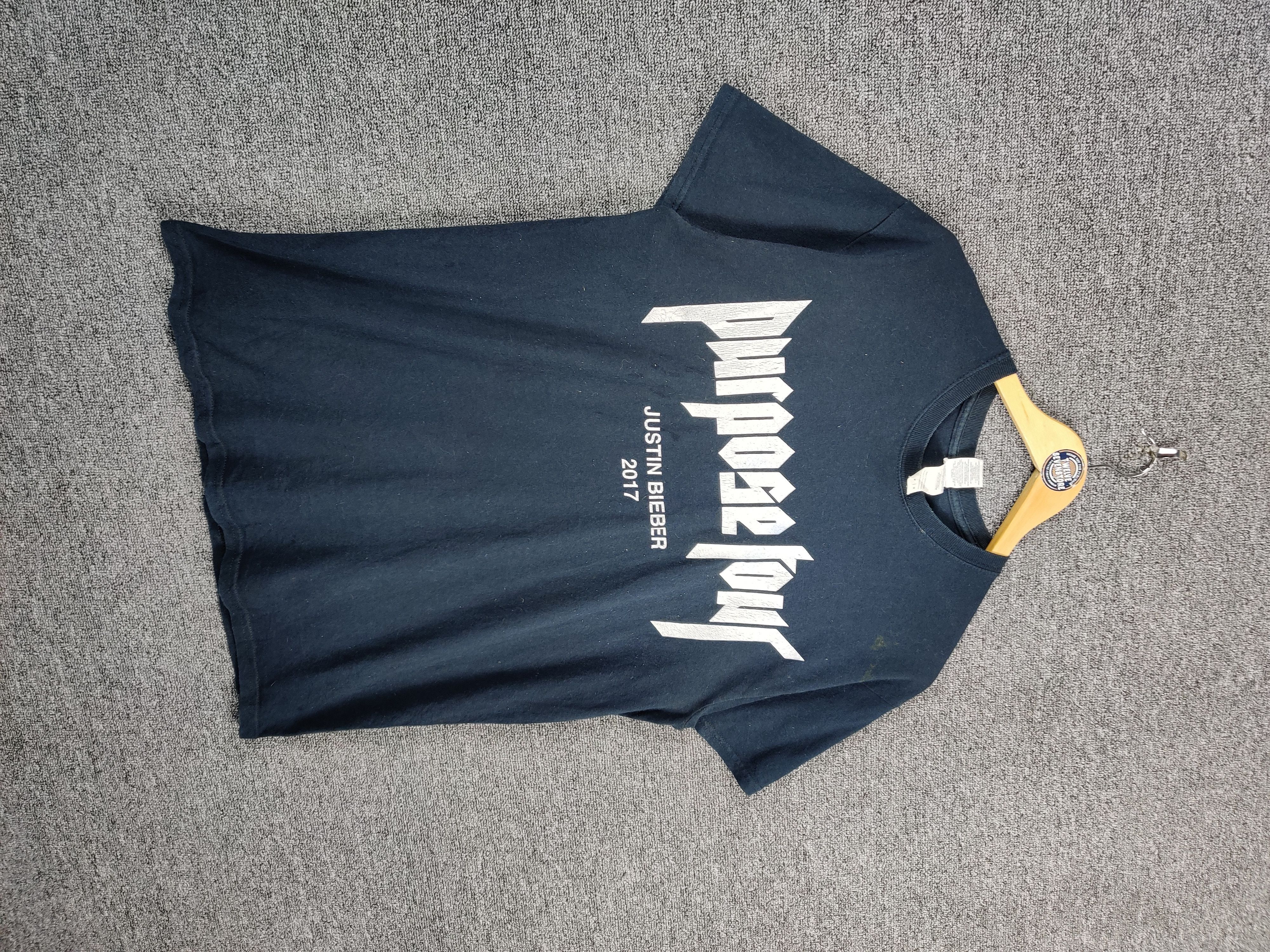 Band Tees × Justin Bieber Justin Bieber Purpose Tour 2017 My Mama Don't Like You Tees Size US M / EU 48-50 / 2 - 4 Thumbnail
