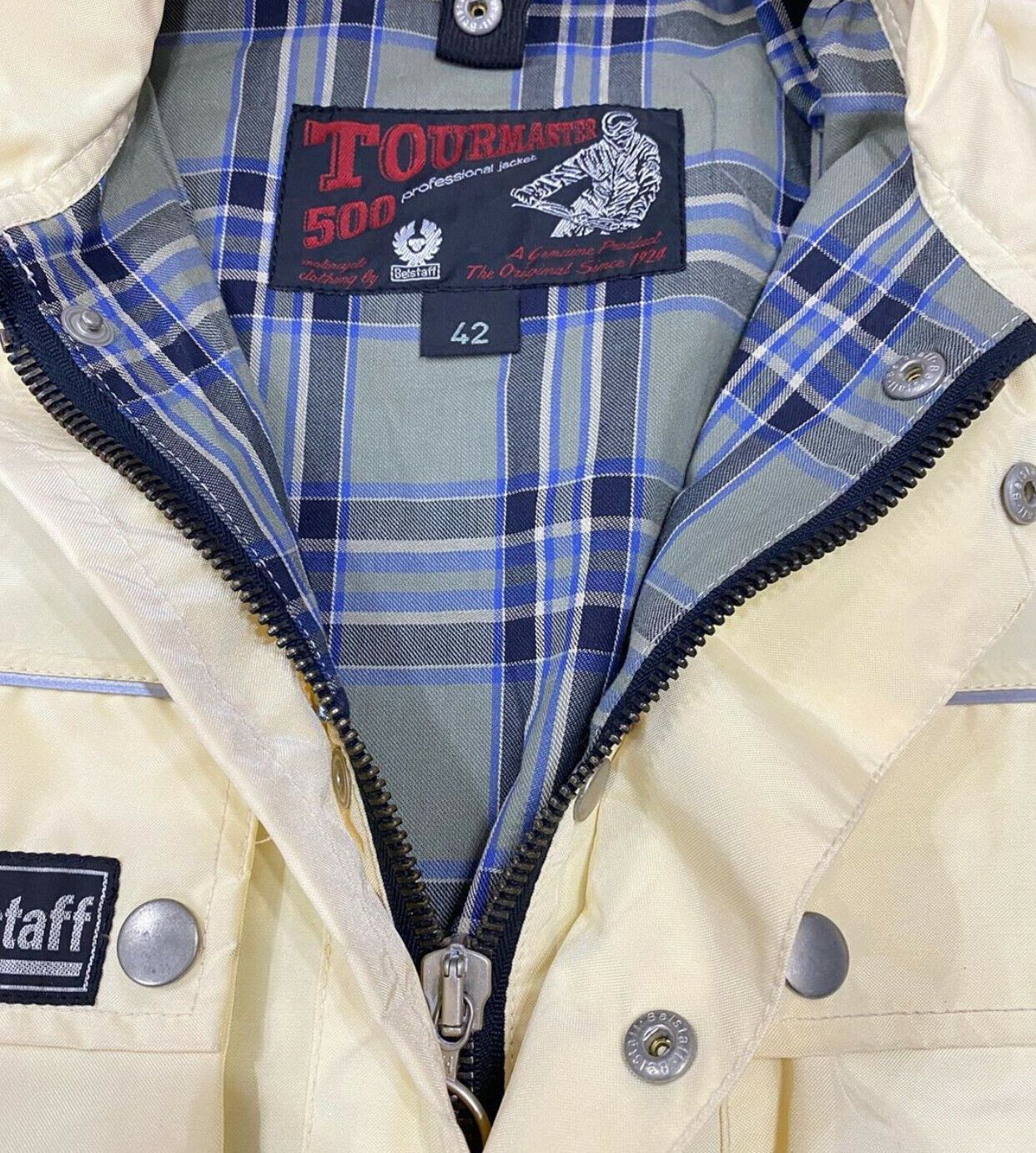Belstaff Belstaff TOURMASTER 500 Rider Jacket Motorcycle Size 42 S Size US S / EU 44-46 / 1 - 4 Thumbnail
