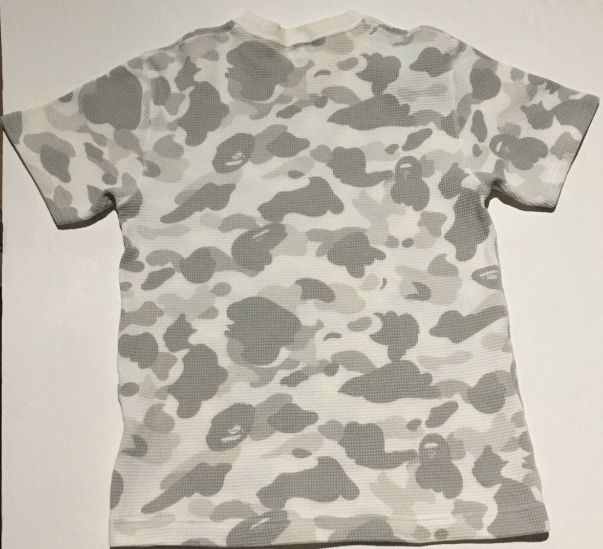 Bape Bape camo thermal tee shirt Size US S / EU 44-46 / 1 - 2 Thumbnail