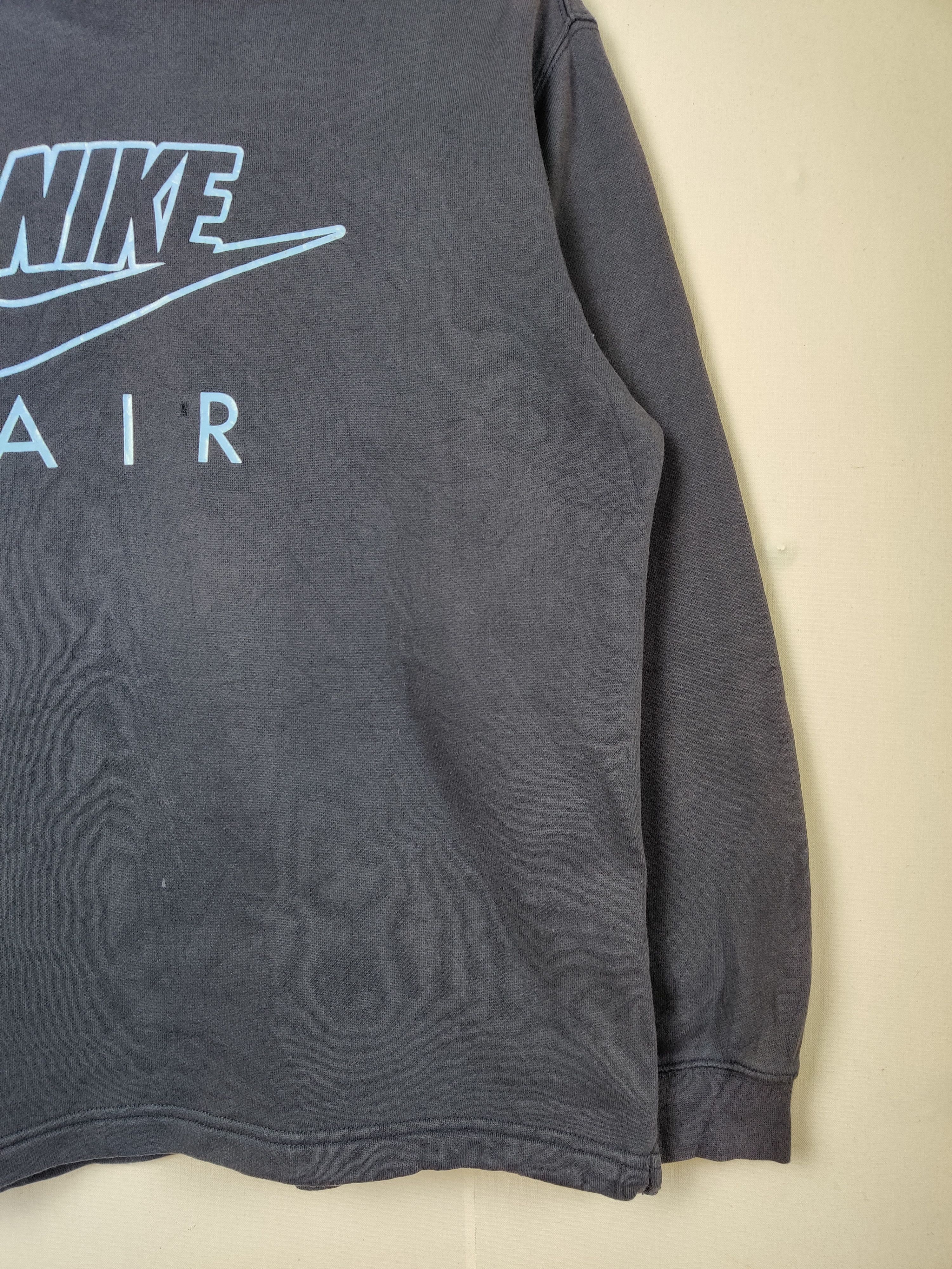 Nike Vintage Nike Air Big Logo Pullover Hoodie Size US L / EU 52-54 / 3 - 3 Thumbnail