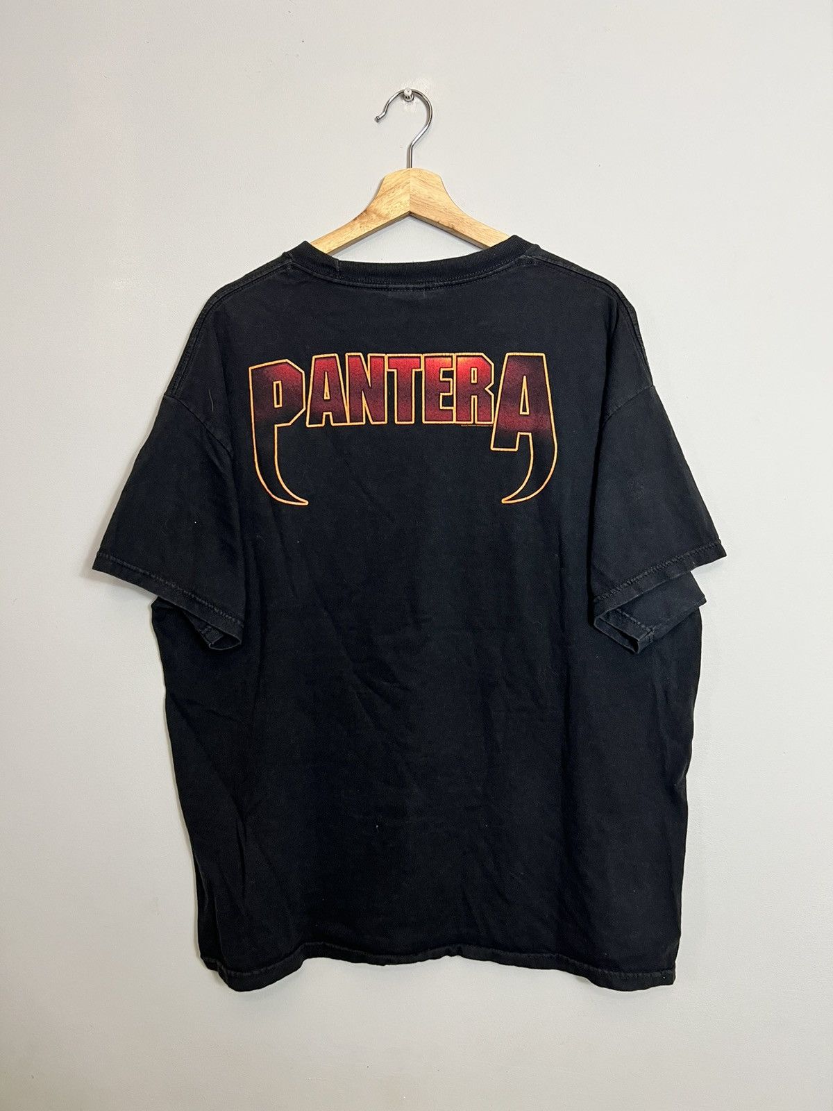 Band Tees Rare Vintage Pantera T-Shirt Tour 00s Metal Band Grail 90s Size US XL / EU 56 / 4 - 2 Thumbnail