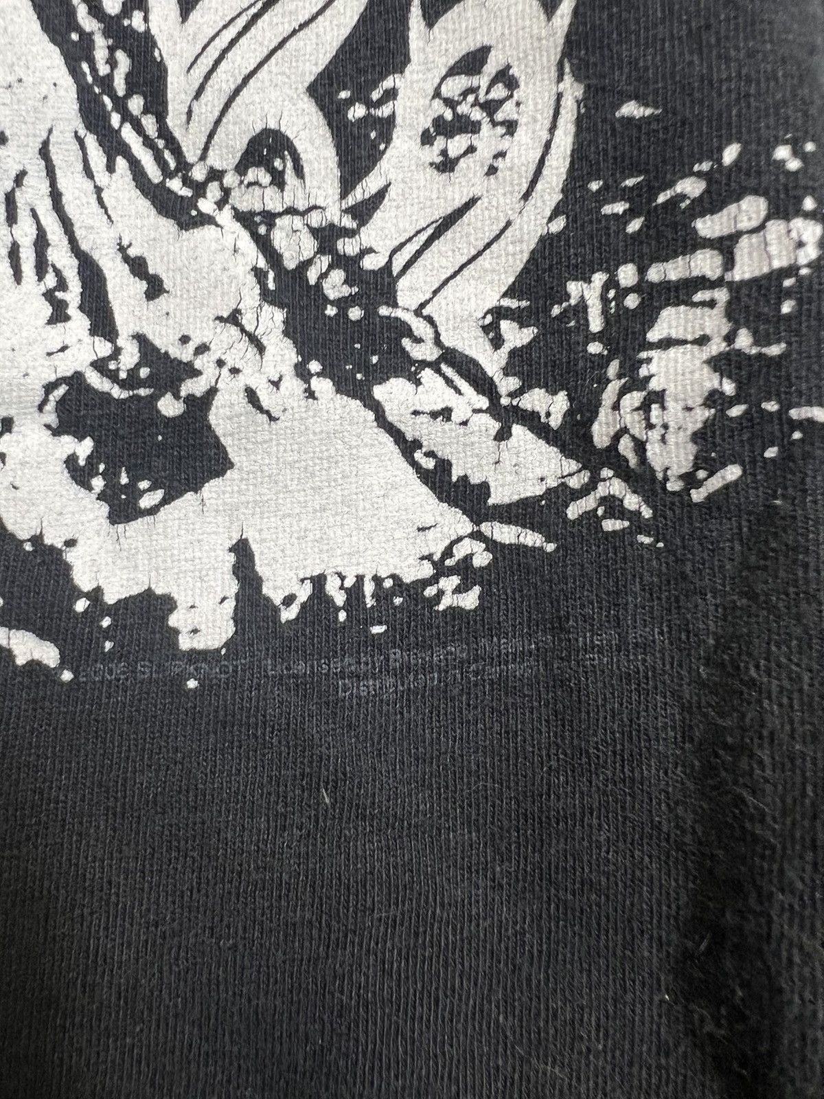 Band Tees 00s Slipknot Vintage Band Tshirt Rare Print Nu Metal Hype Size US XL / EU 56 / 4 - 3 Thumbnail