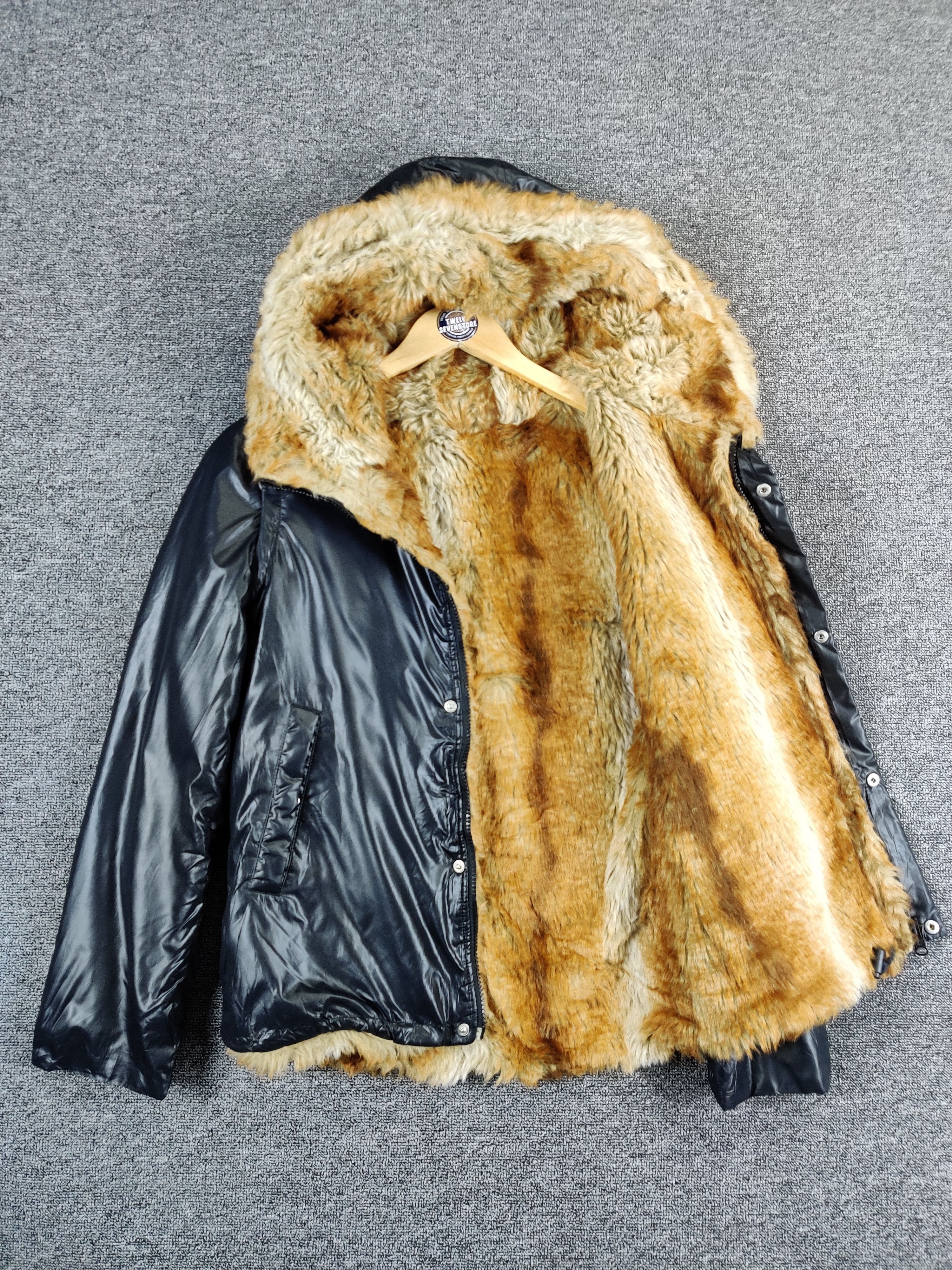 Japanese Brand Vintage Rodeo Crowns Faux Fur Hoodie Jacket Size US M / EU 48-50 / 2 - 6 Thumbnail