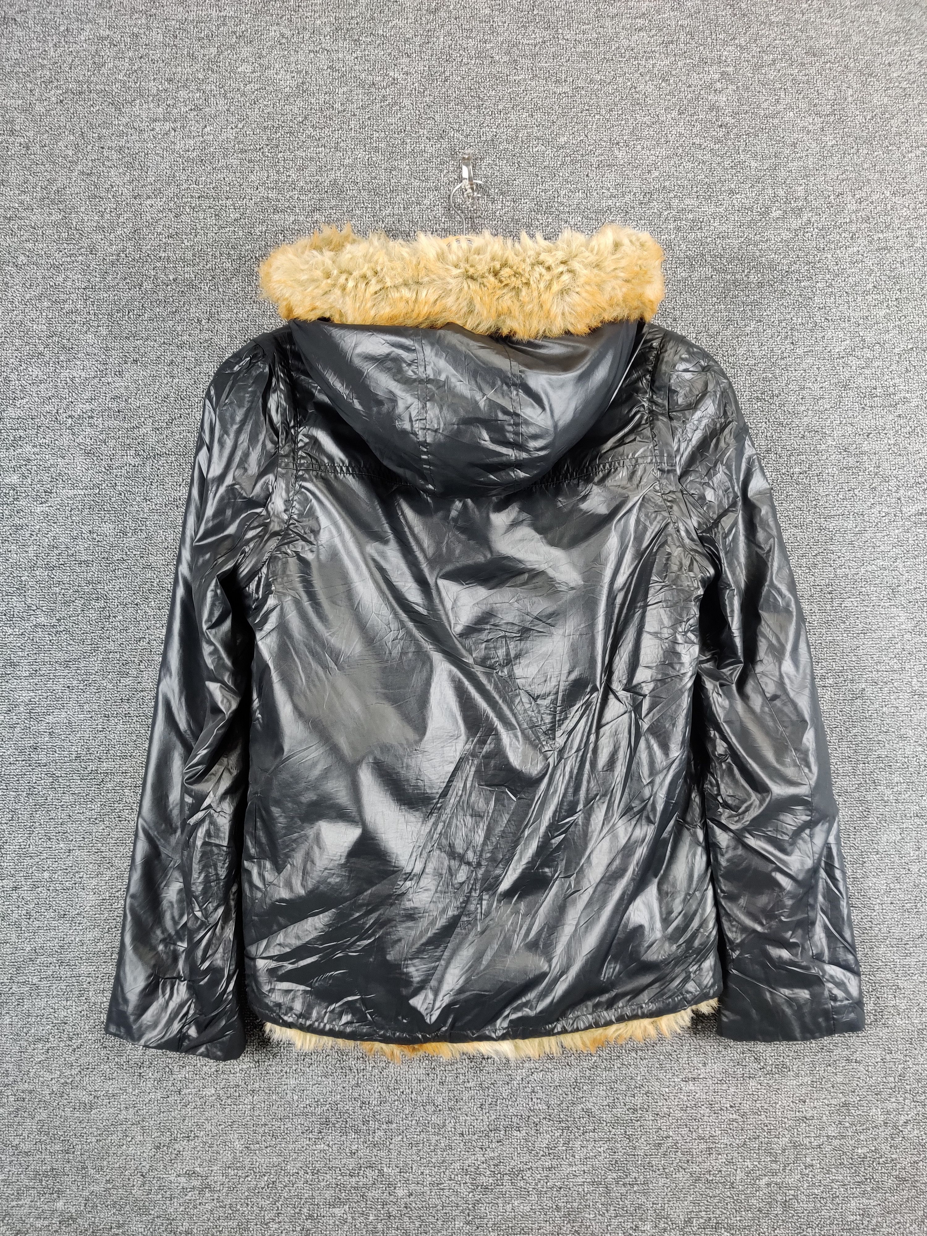 Japanese Brand Vintage Rodeo Crowns Faux Fur Hoodie Jacket Size US M / EU 48-50 / 2 - 12 Thumbnail