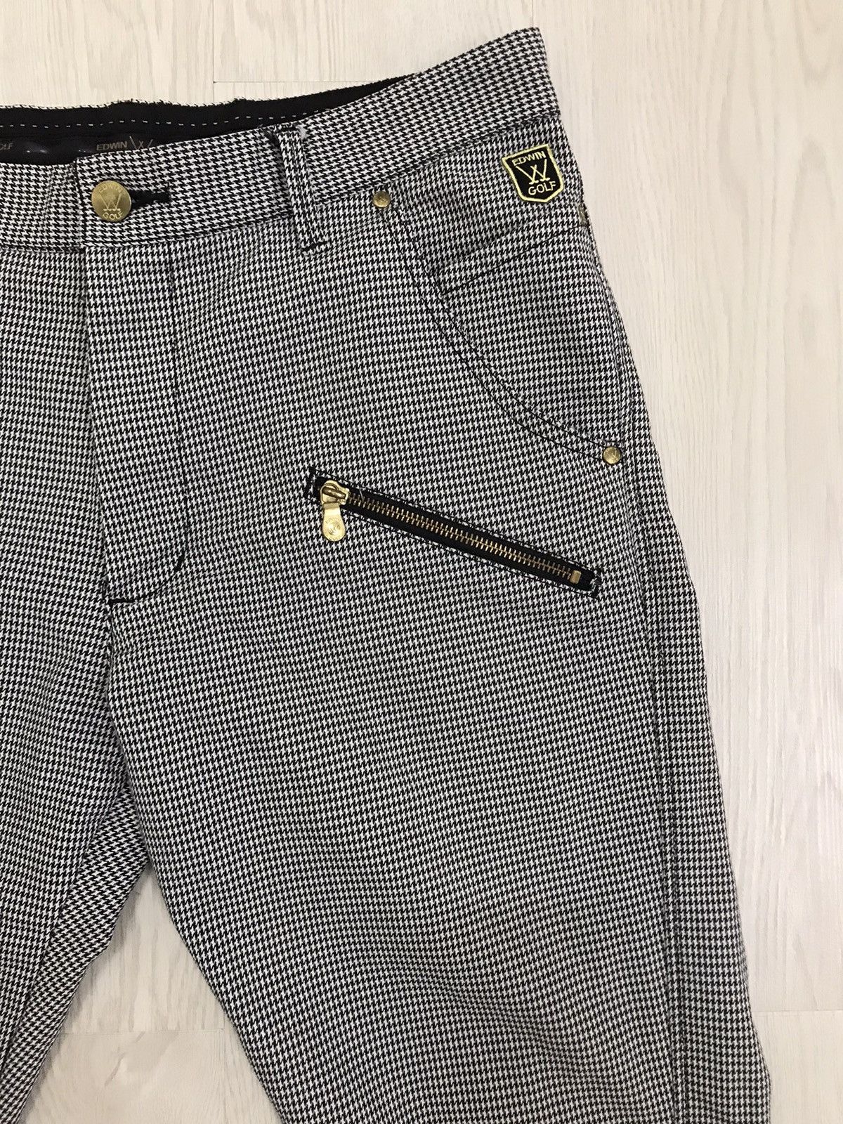 Edwin × Japanese Brand × Vintage 💥RARE💥 Vintage Edwin Golf Japan Denim Flared Jeans Size US 34 / EU 50 - 7 Thumbnail