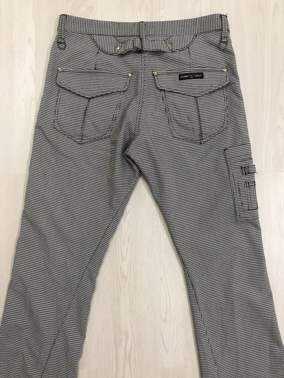 Edwin × Japanese Brand × Vintage 💥RARE💥 Vintage Edwin Golf Japan Denim Flared Jeans Size US 34 / EU 50 - 8 Thumbnail