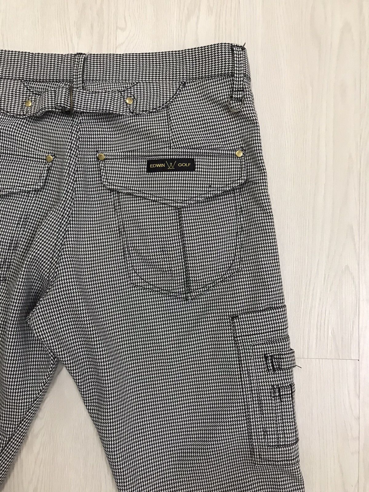 Edwin × Japanese Brand × Vintage 💥RARE💥 Vintage Edwin Golf Japan Denim Flared Jeans Size US 34 / EU 50 - 11 Thumbnail